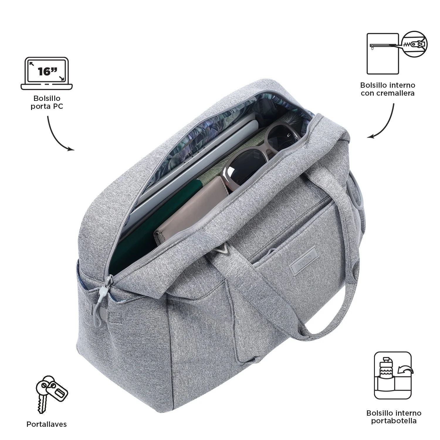 Bolso Megumi L Duffle - Image 7