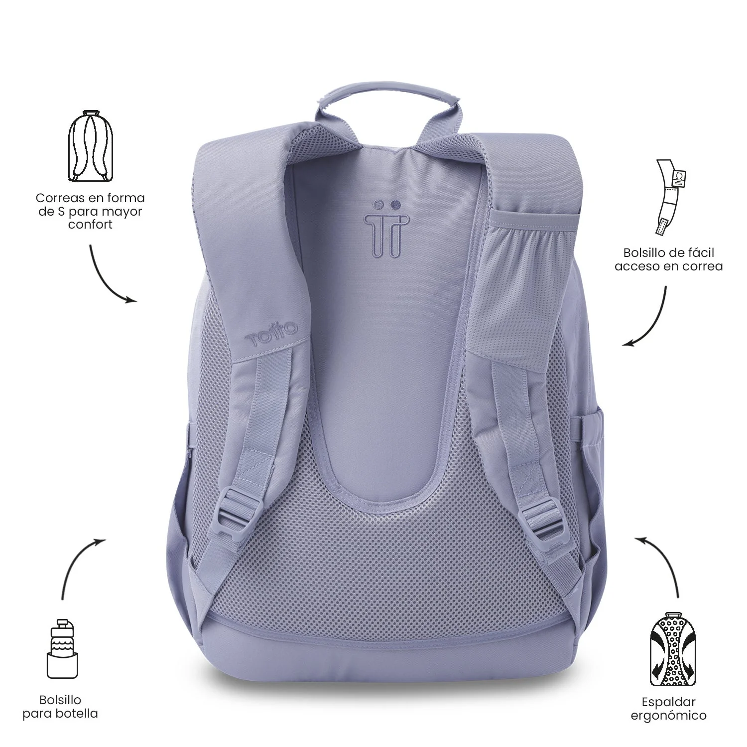 Mochila Acuarela Ecole Solid - Image 17