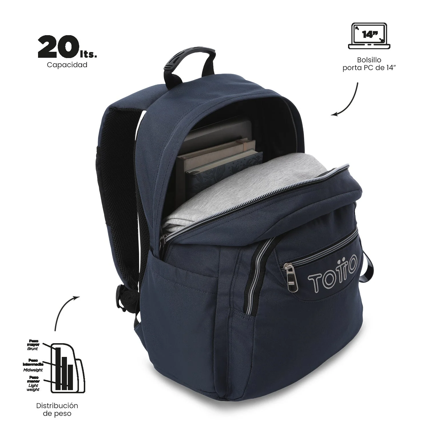 Mochila Acuarela Ecole Solid - Image 25