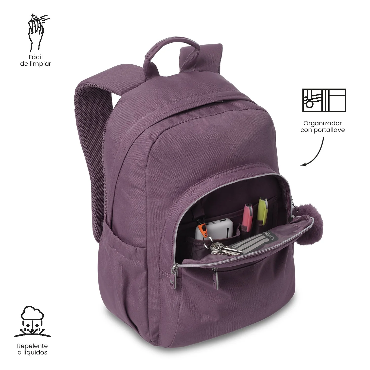 Mochila Acuarela Ecole Solid - Image 26