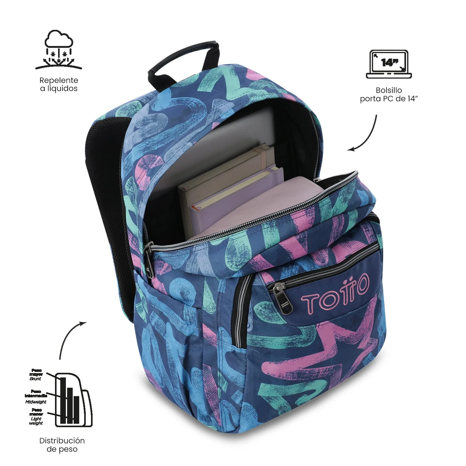 Mochila Acuareles - Adaptable a carro - Image 101