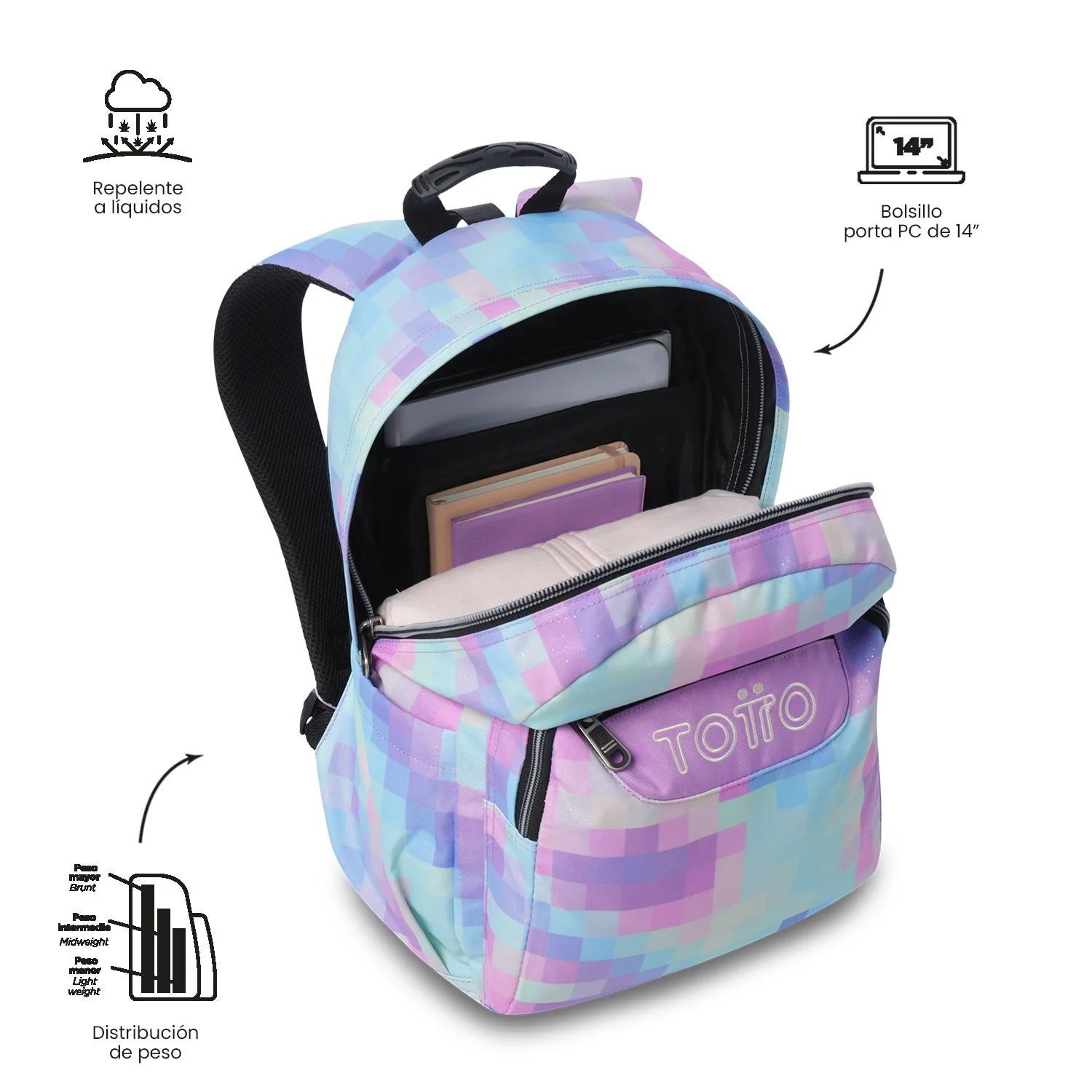 Mochila Acuareles - Adaptable a carro - Image 115