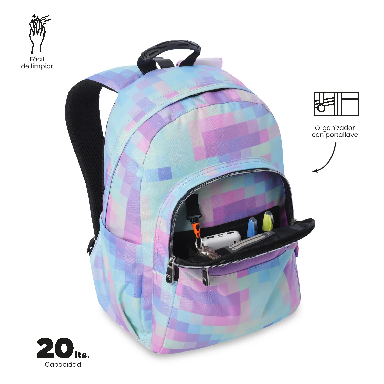 Mochila Acuareles - Adaptable a carro - Image 134