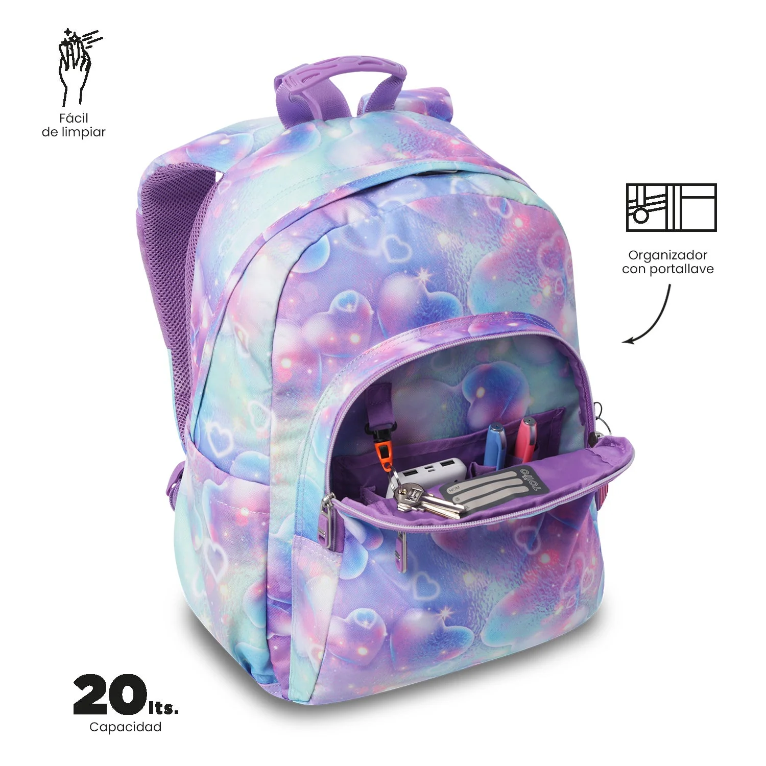Mochila Acuareles - Adaptable a carro - Image 135