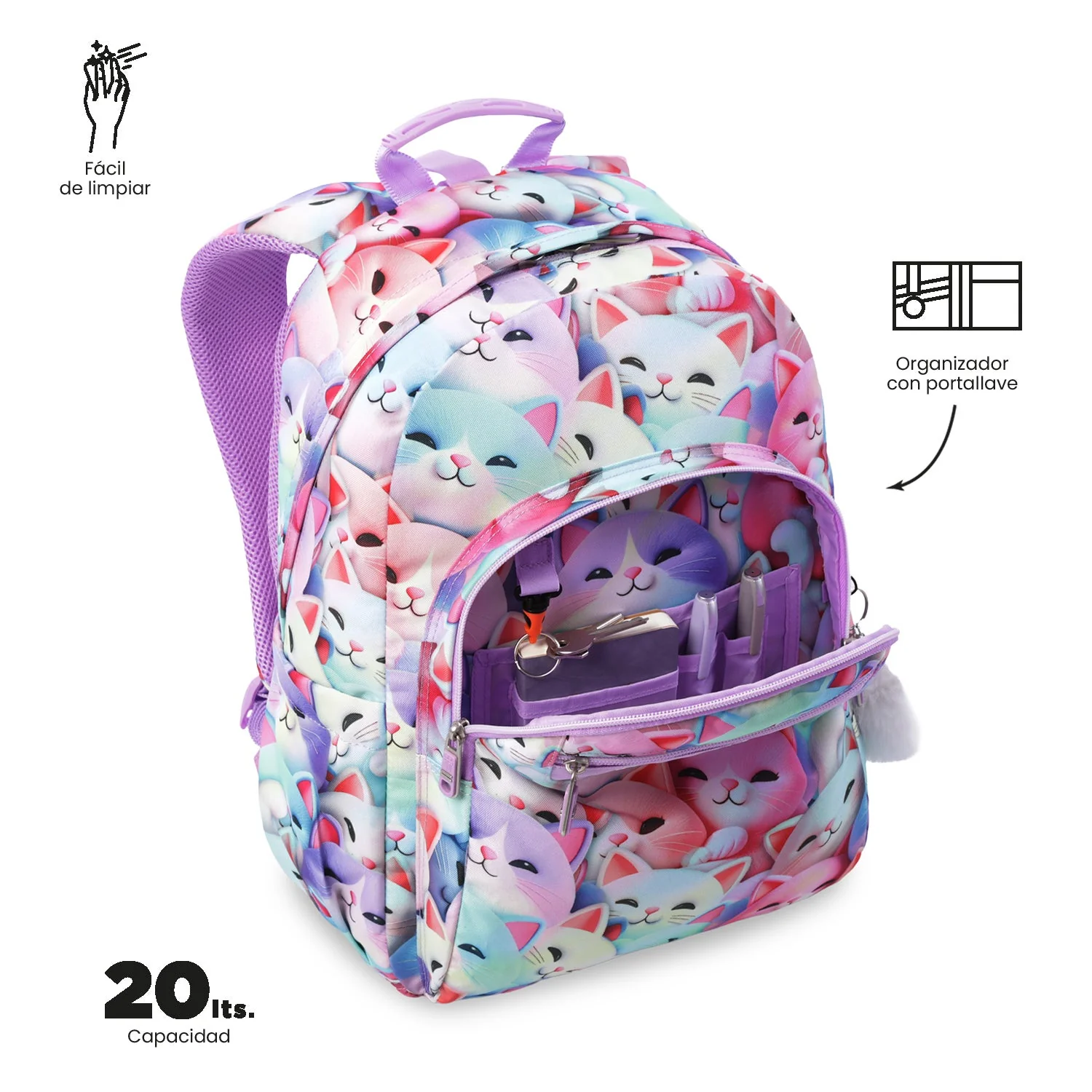 Mochila Acuareles - Adaptable a carro - Image 137