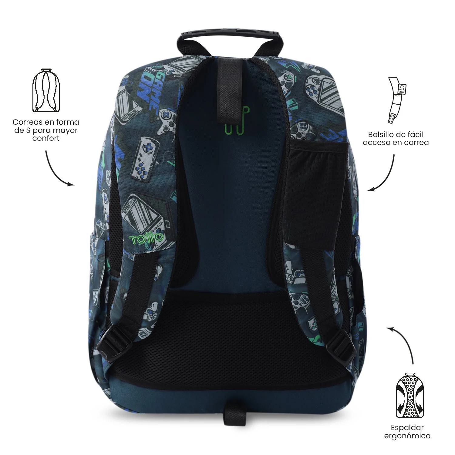 Mochila Acuareles - Adaptable a carro - Image 74