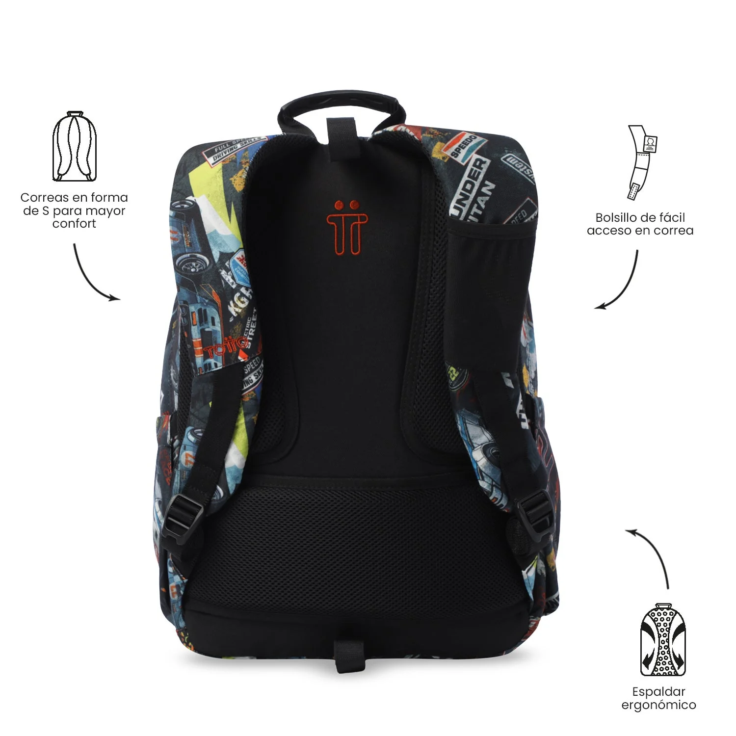 Mochila Acuareles - Adaptable a carro - Image 85