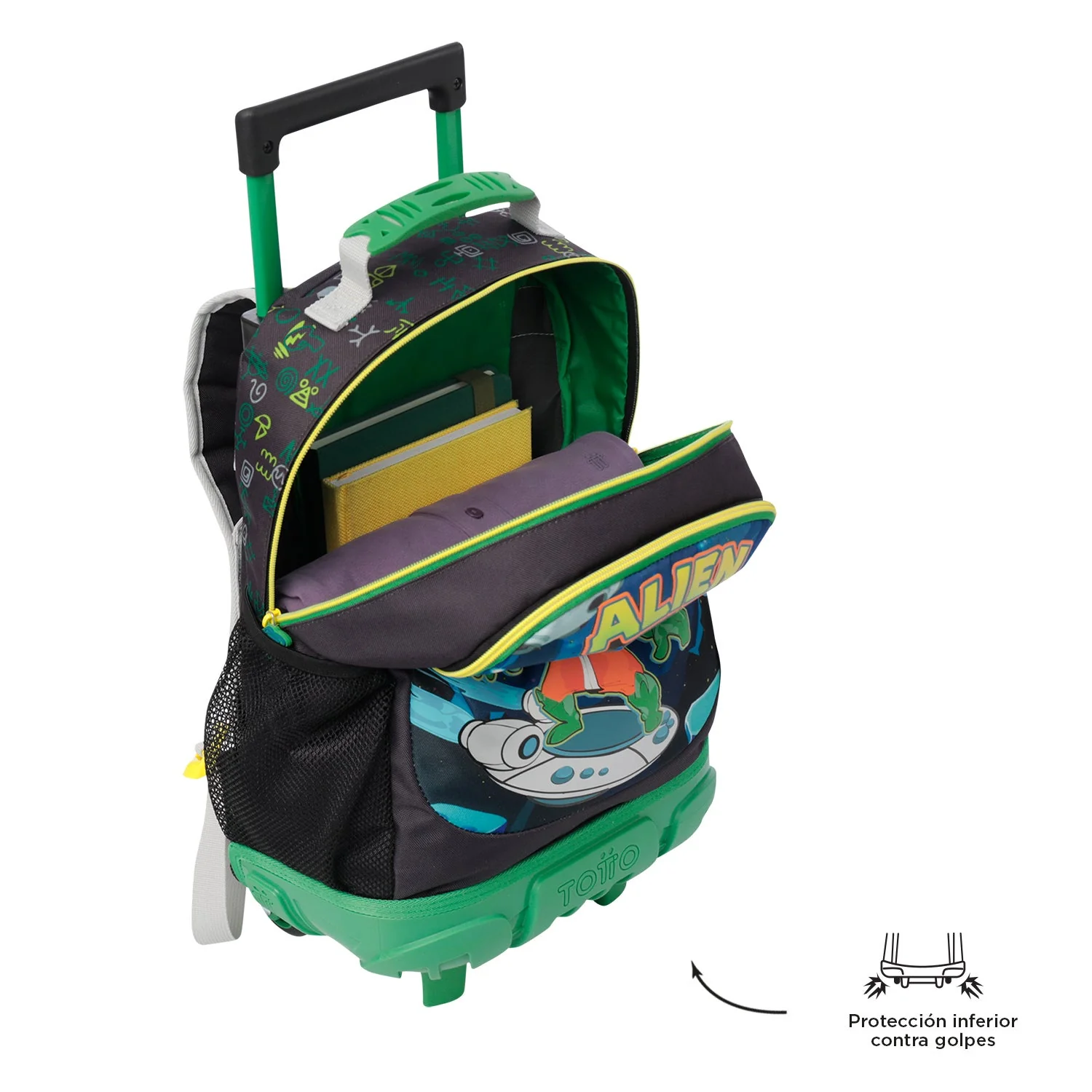 Mochila de ruedas Alien Cosmic - Image 5