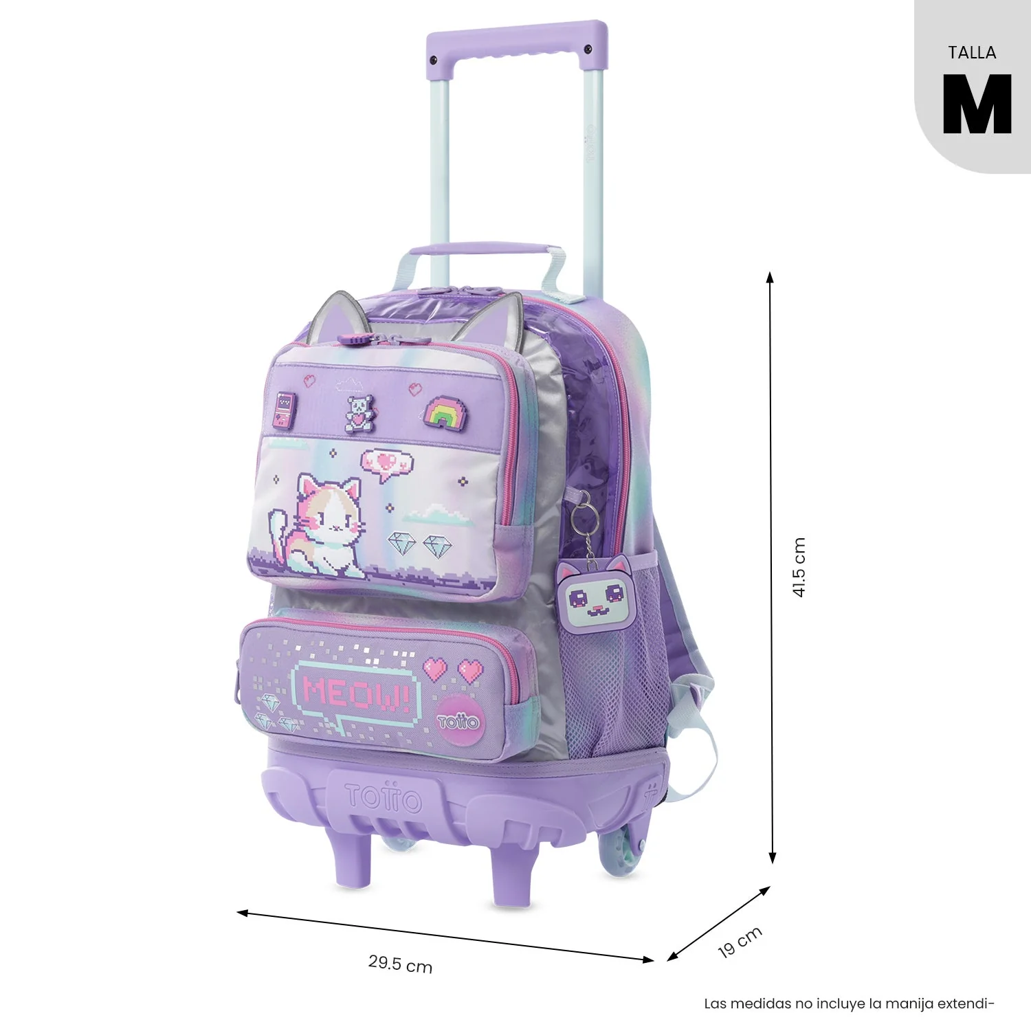 Mochila de ruedas Andy Cat - Image 3