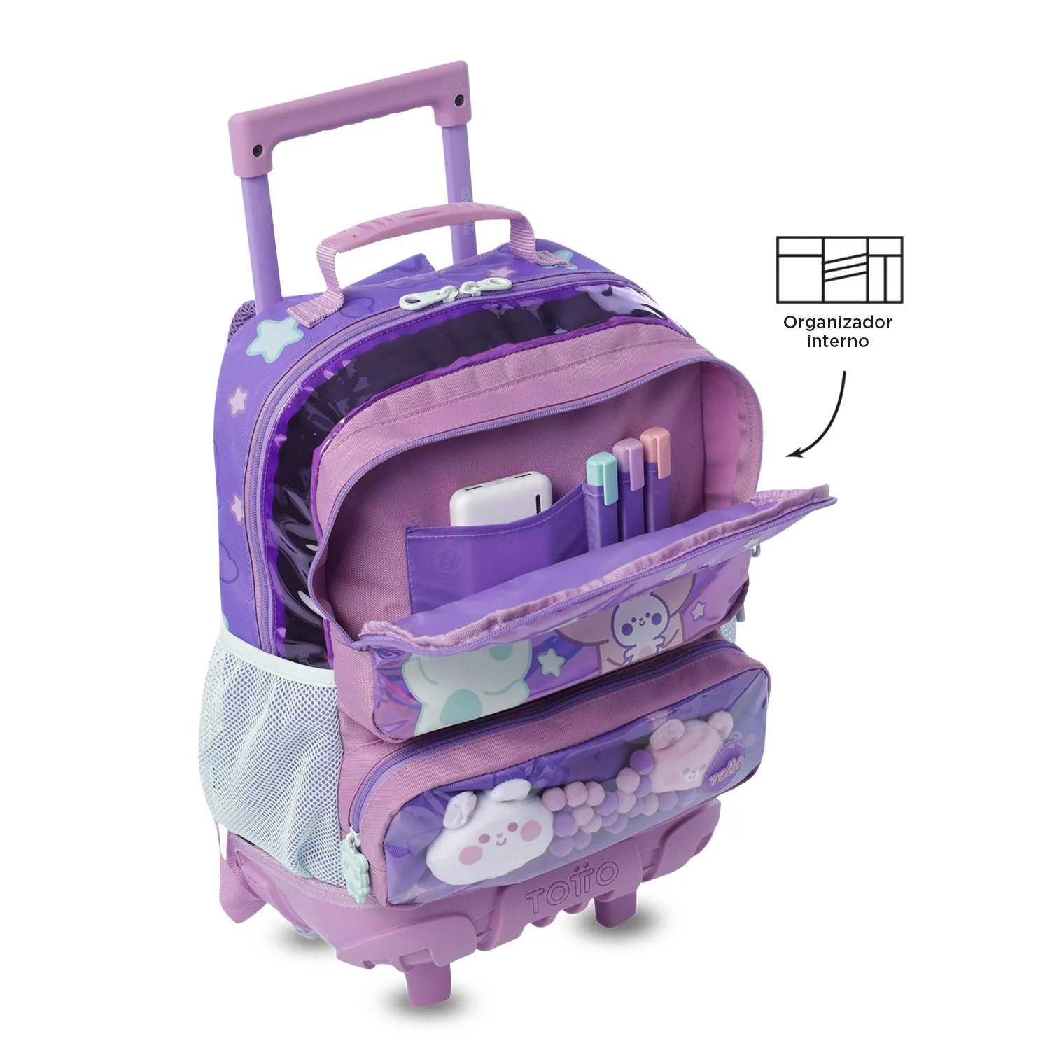 Mochila de ruedas Friends Party - Image 6