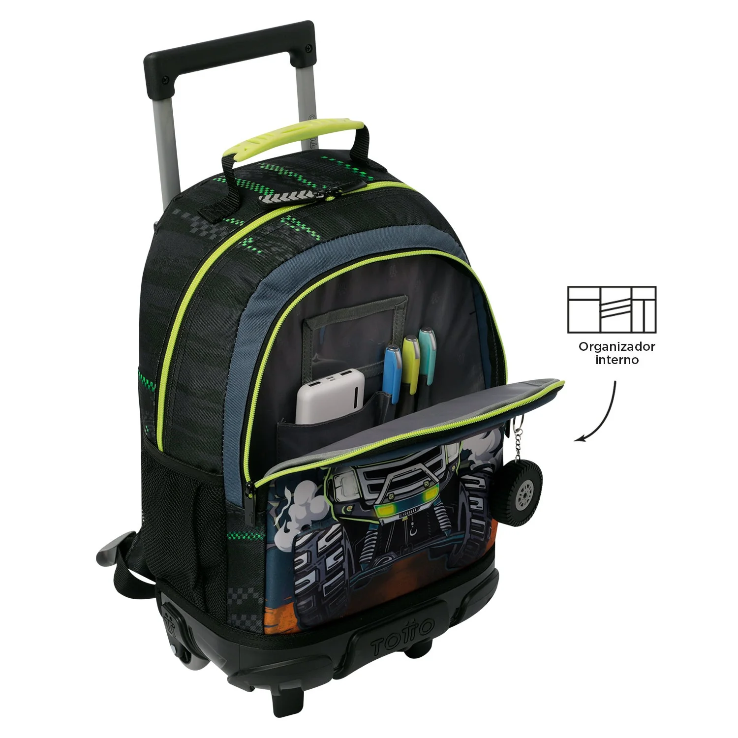 Mochila de ruedas Monster Race - Image 11