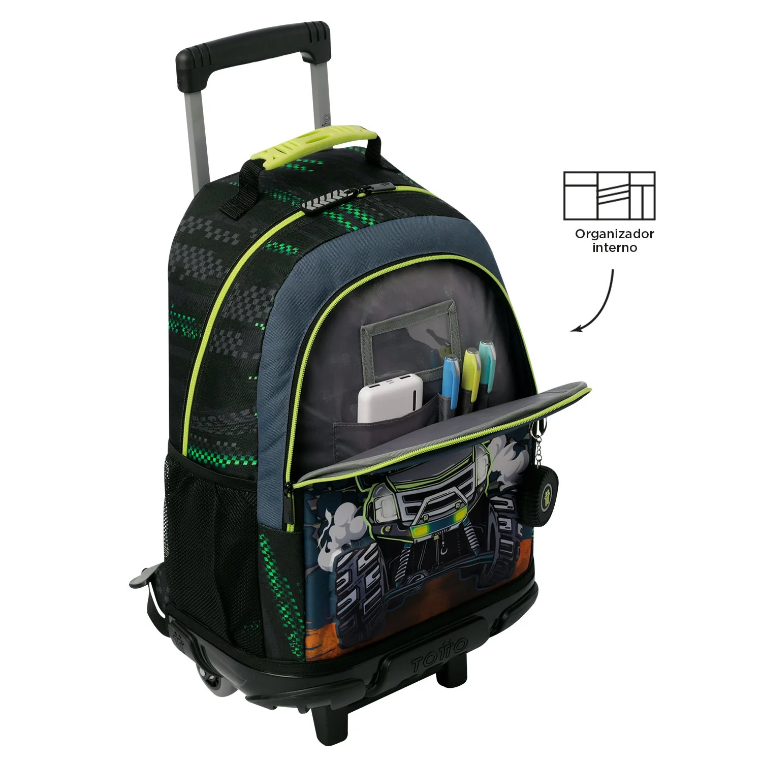 Mochila de ruedas Monster Race - Image 12