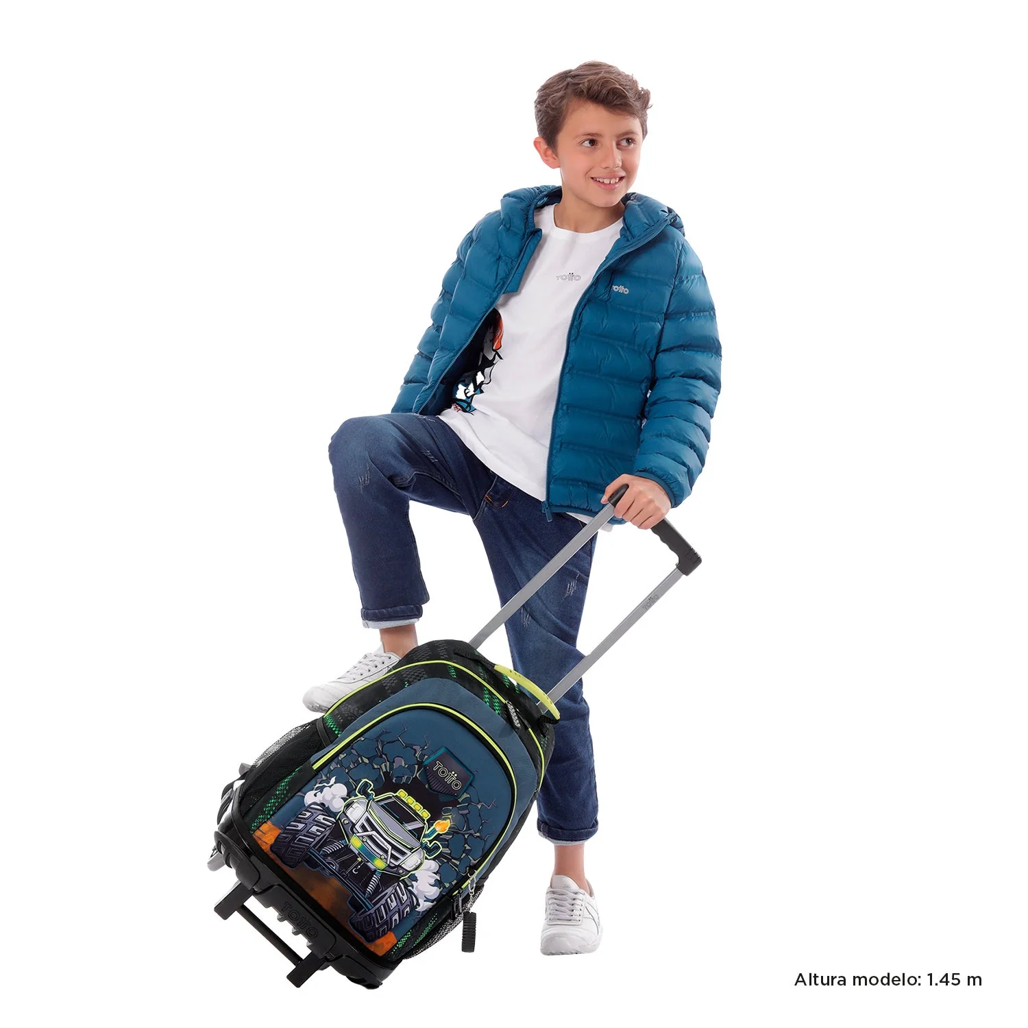 Mochila de ruedas Monster Race - Image 3