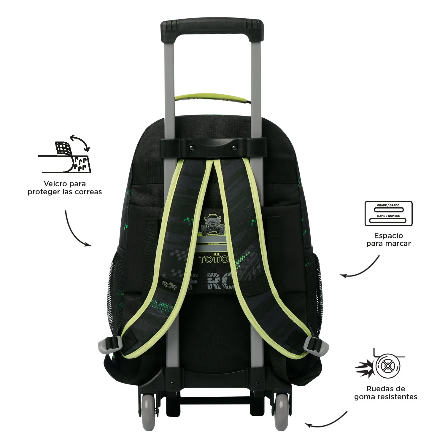 Mochila de ruedas Monster Race - Image 7