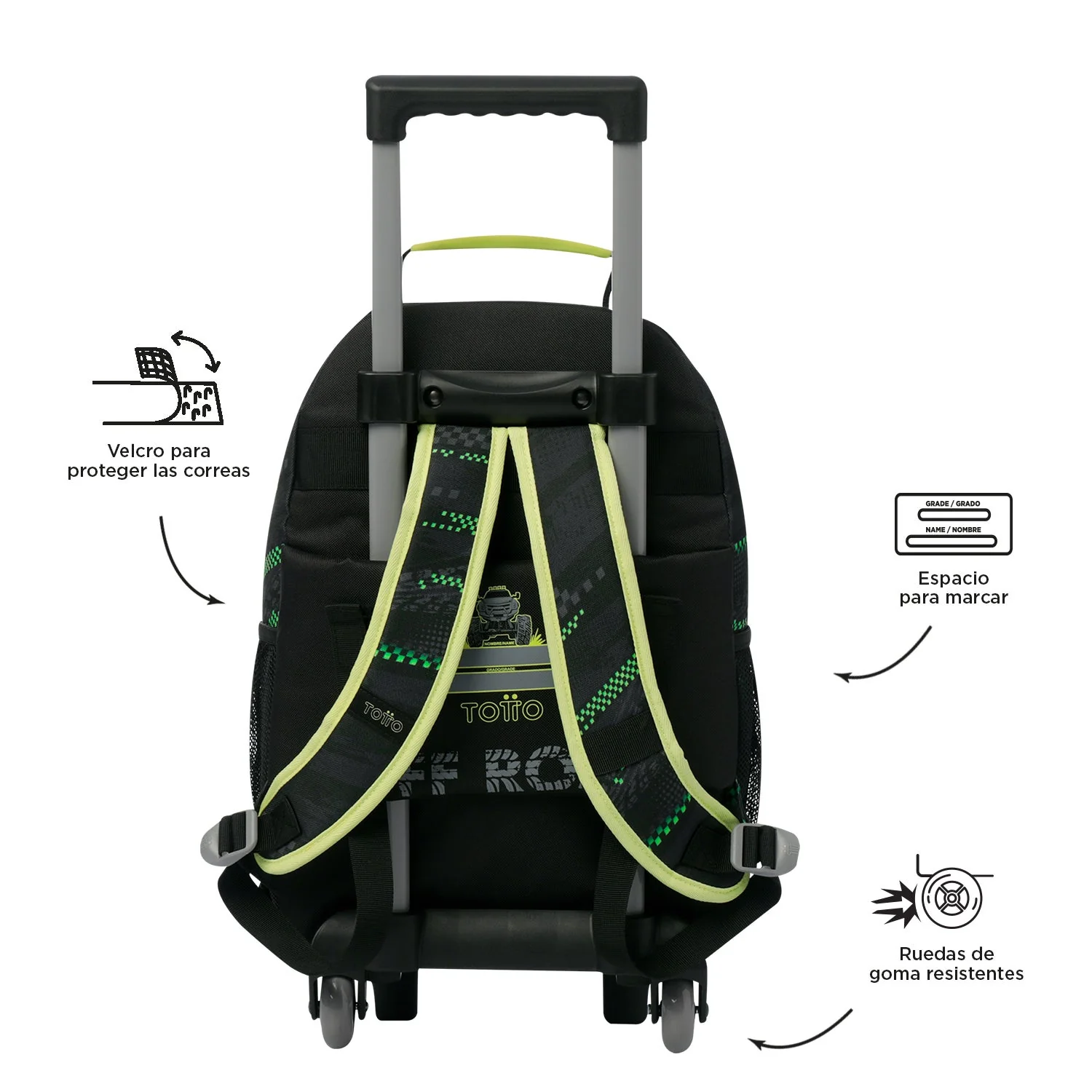 Mochila de ruedas Monster Race - Image 8