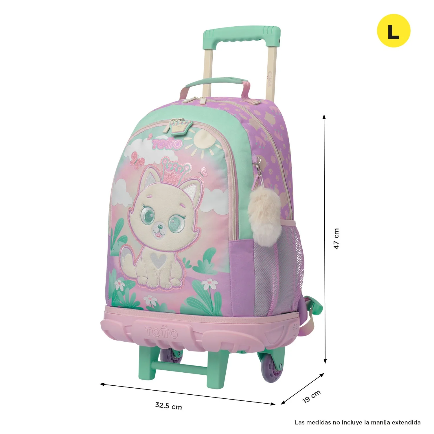 Mochila de ruedas Queen Cat - Image 5