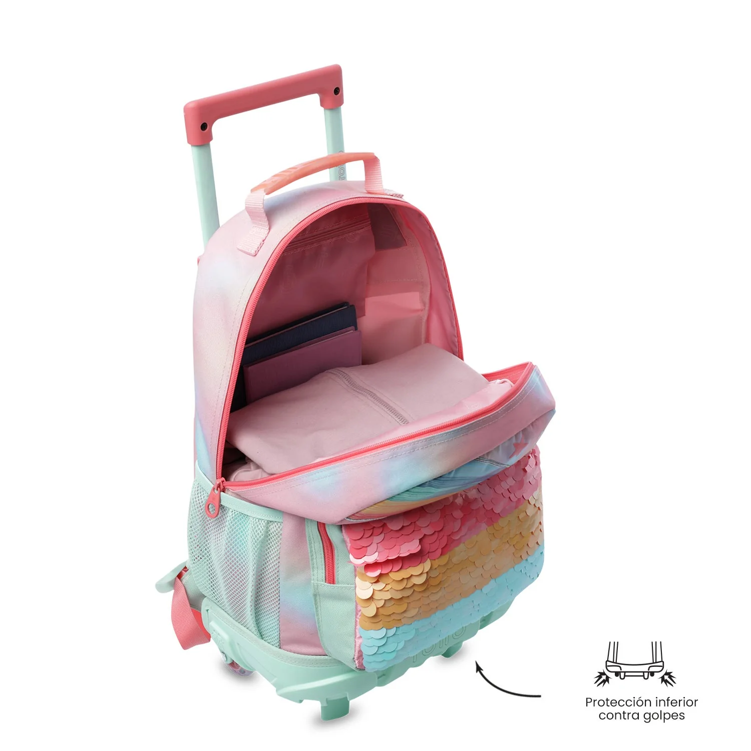 Mochila de ruedas Rainbow Star - Image 5