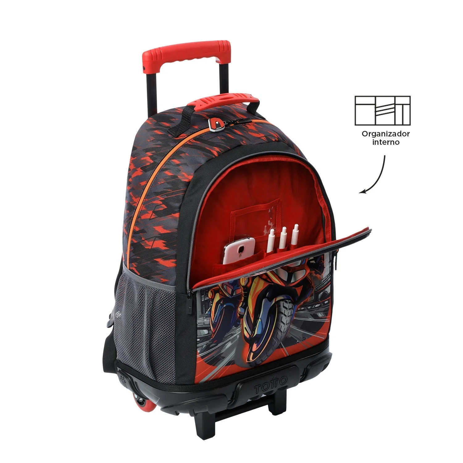 Mochila de ruedas Speed Biker - Image 10