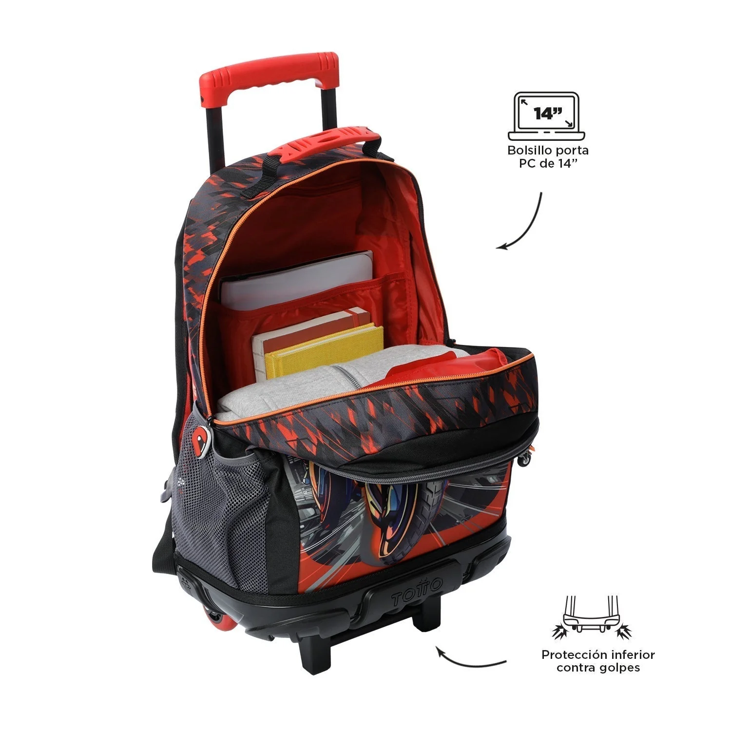 Mochila de ruedas Speed Biker - Image 7