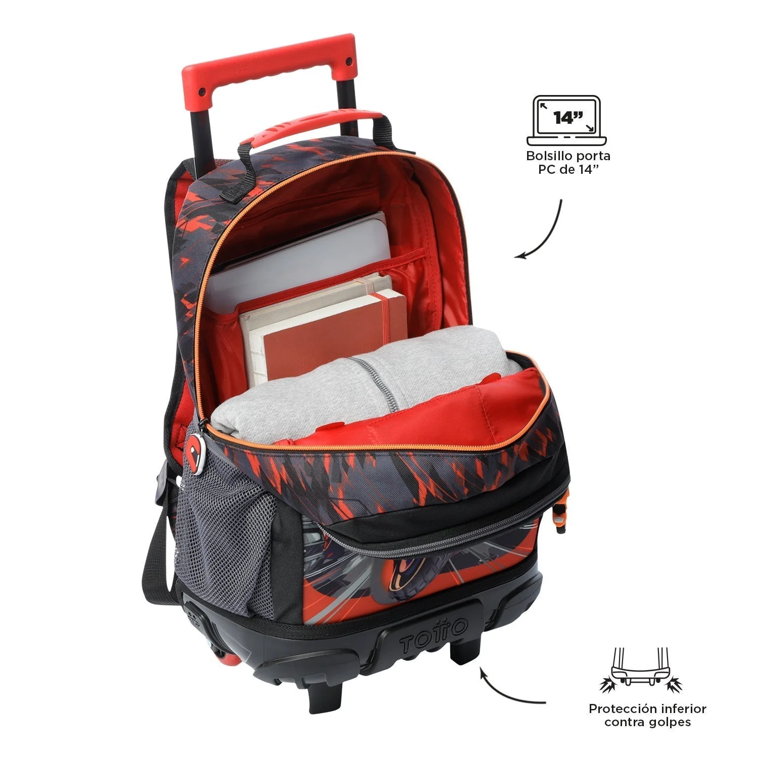 Mochila de ruedas Speed Biker - Image 8