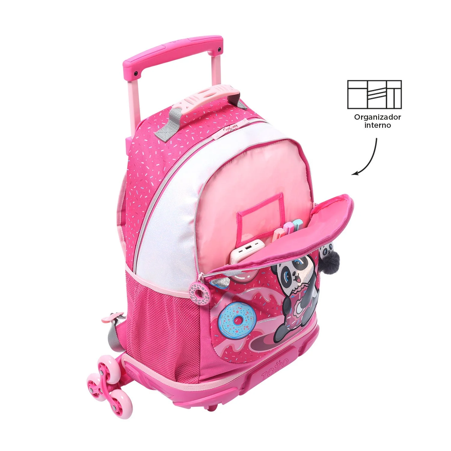 Mochila de ruedas Sweet Panda - Image 10