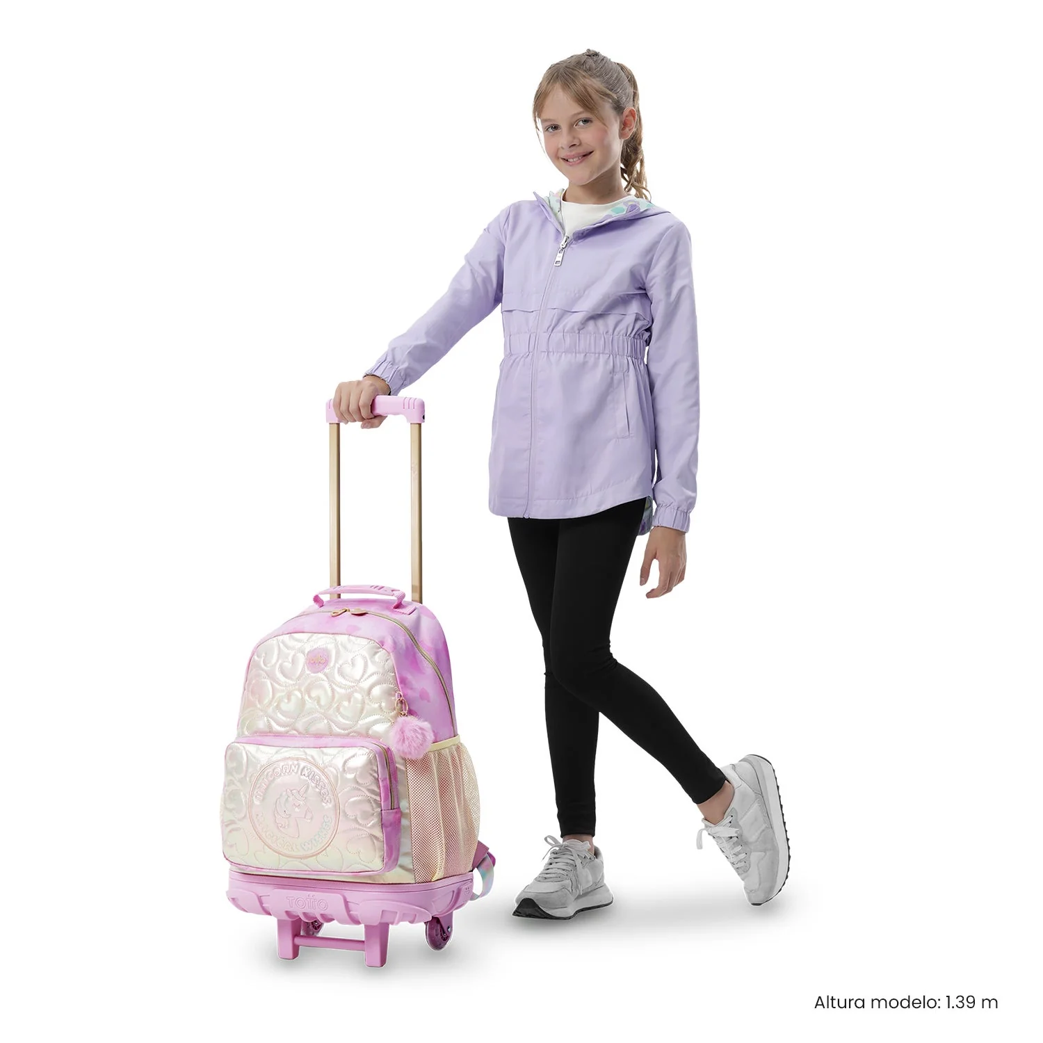 Mochila de ruedas Unicorn Kisses - Image 3