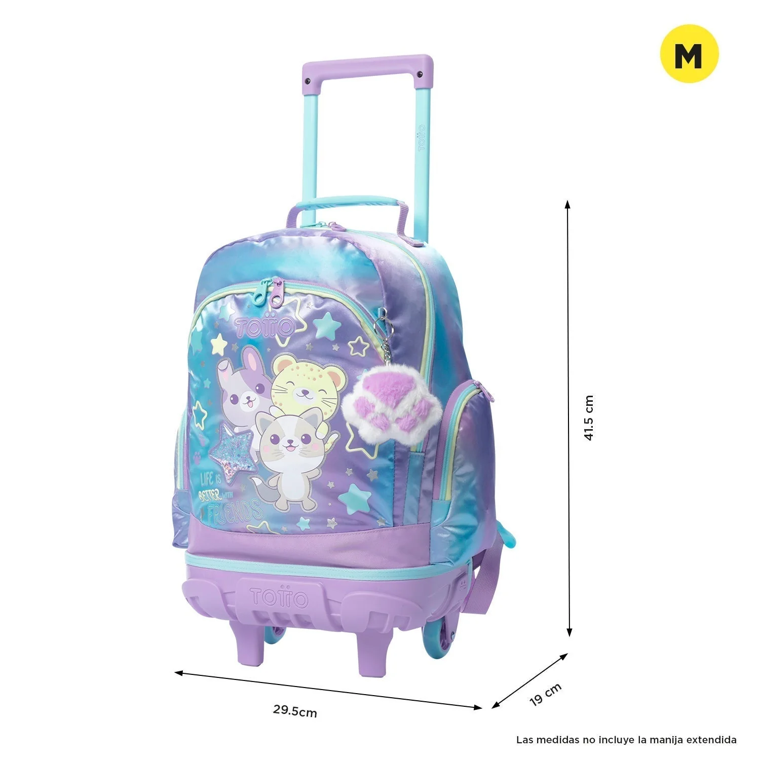 Mochila de triple rueda Friends - Image 3