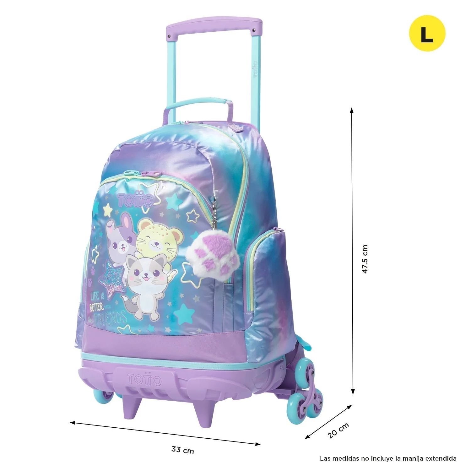 Mochila de triple rueda Friends - Image 4