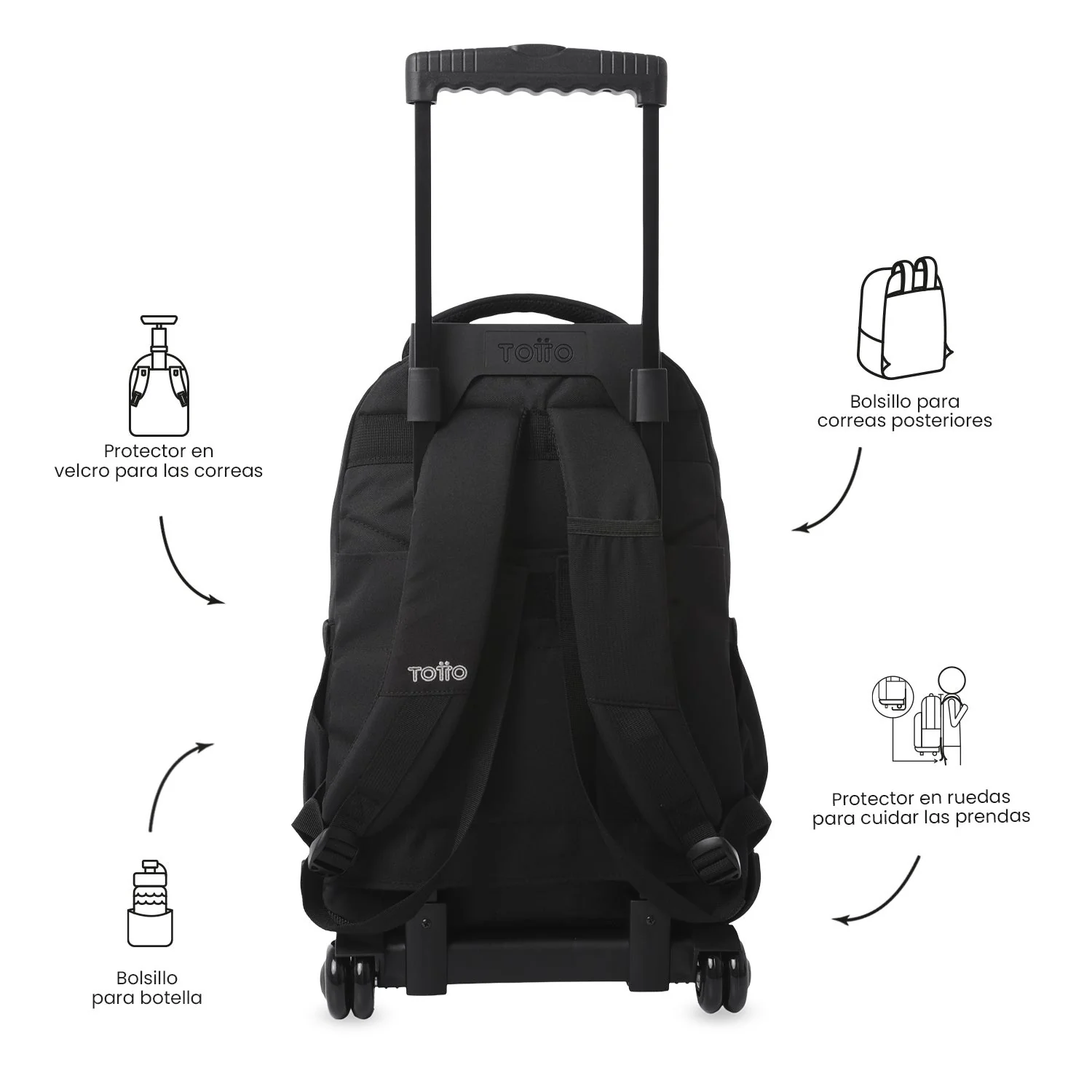 Mochila Renglones Ecole Solid - Image 4