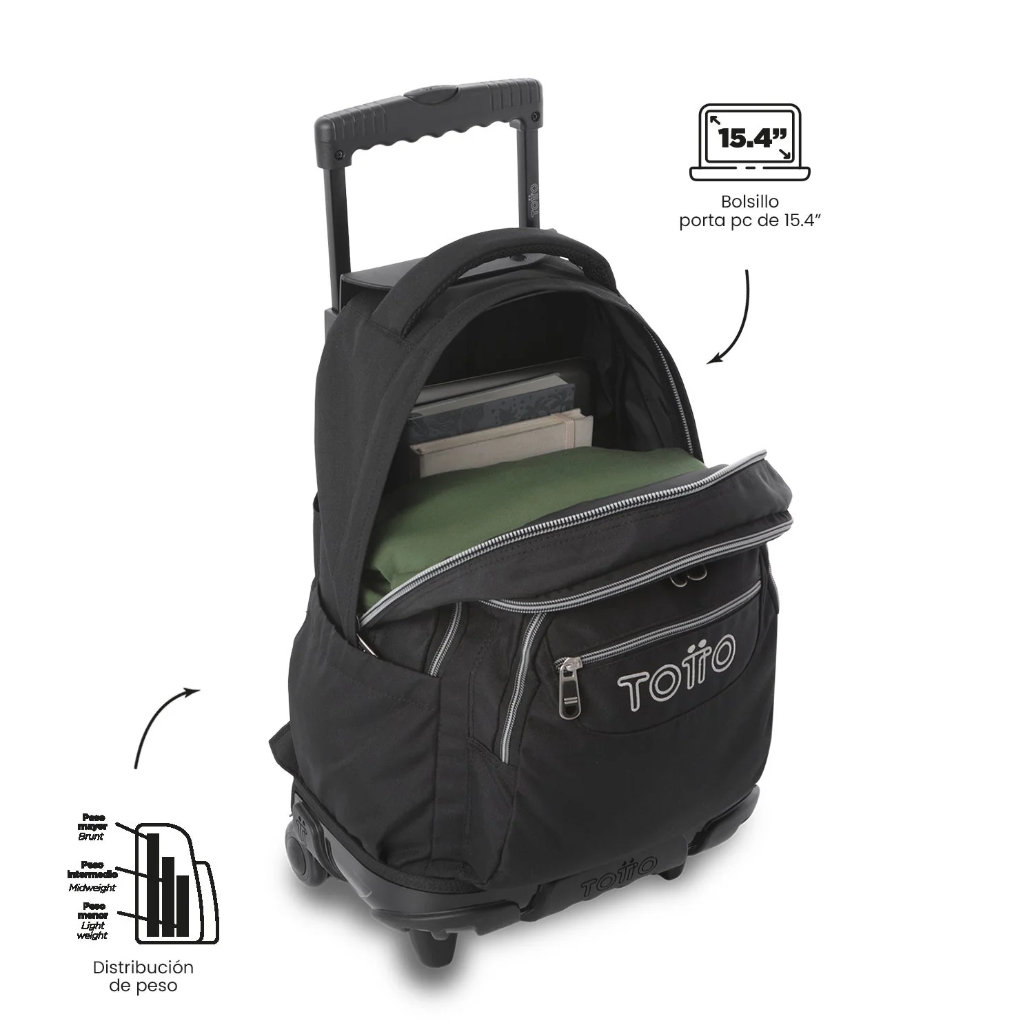 Mochila Renglones Ecole Solid - Image 5