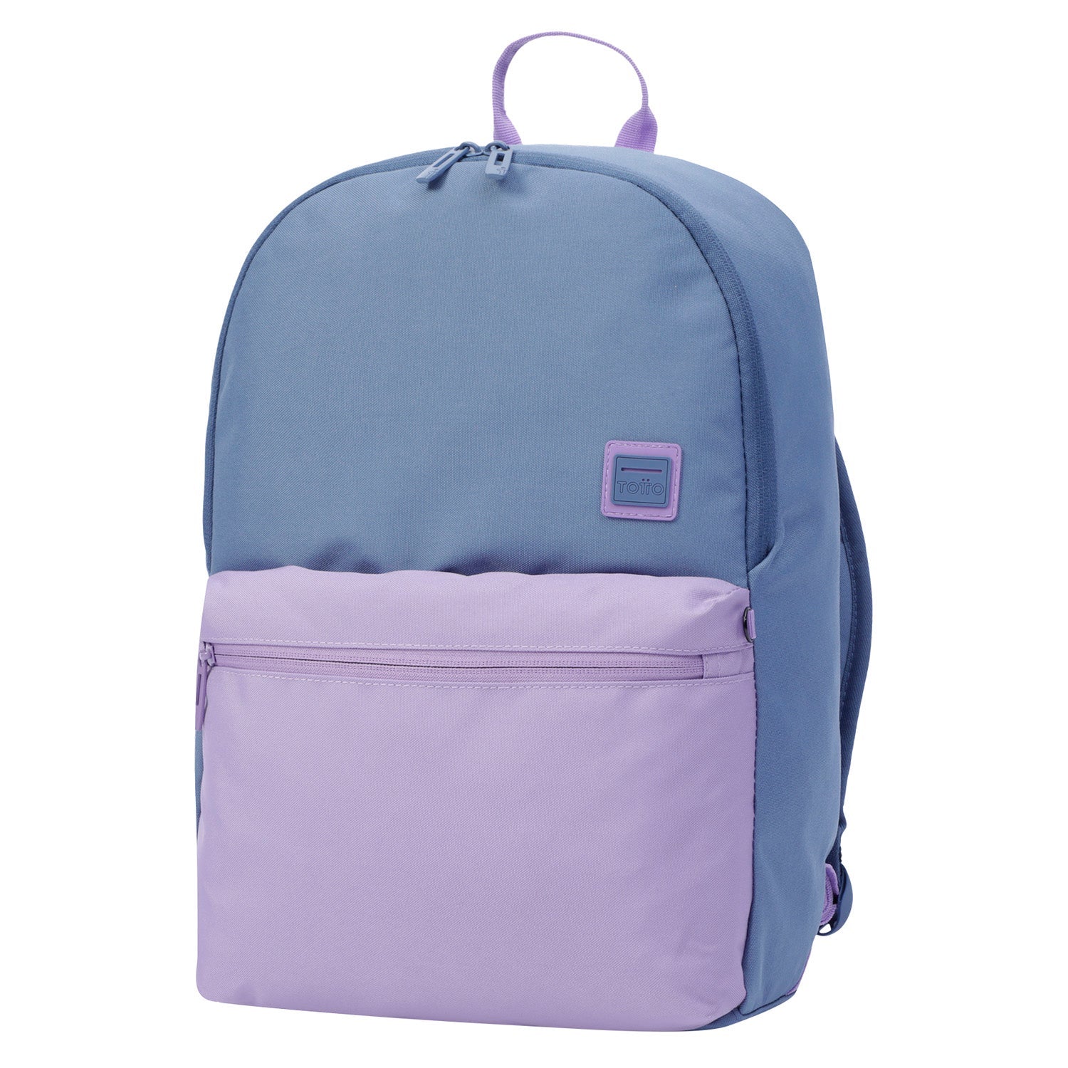 Mochila urbana color gris y rosa - Image 11