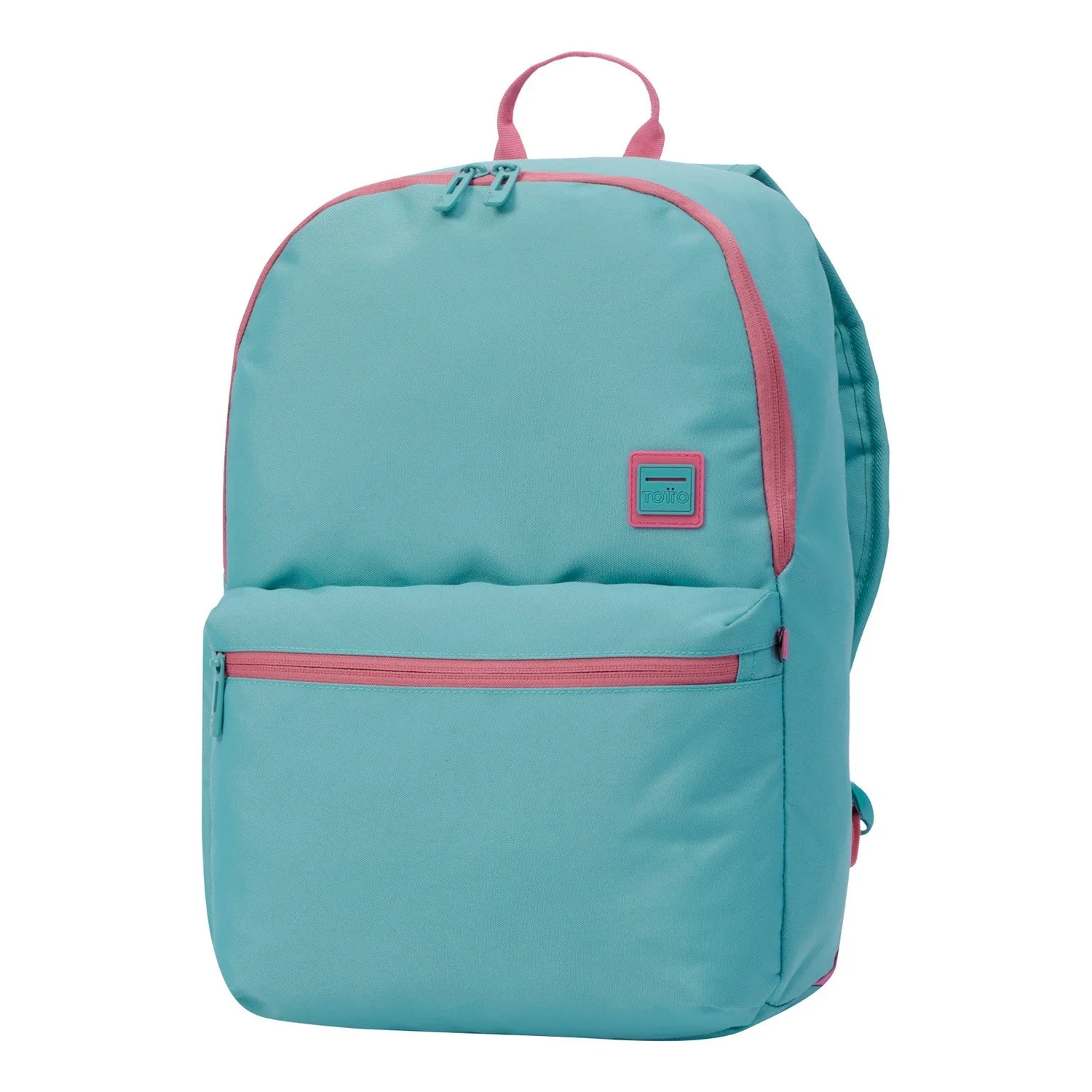 Mochila urbana color gris y rosa - Image 12