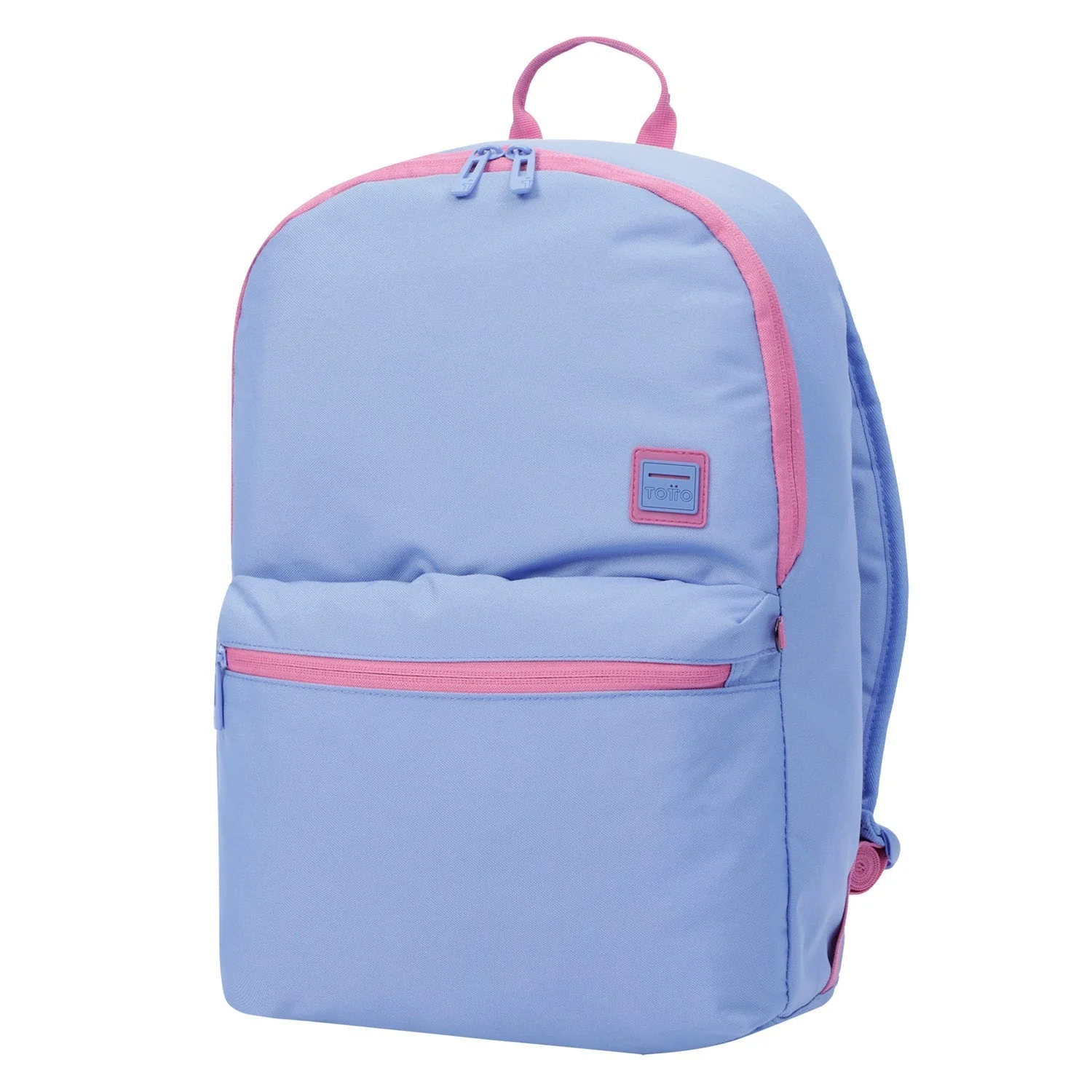 Mochila urbana color gris y rosa - Image 13