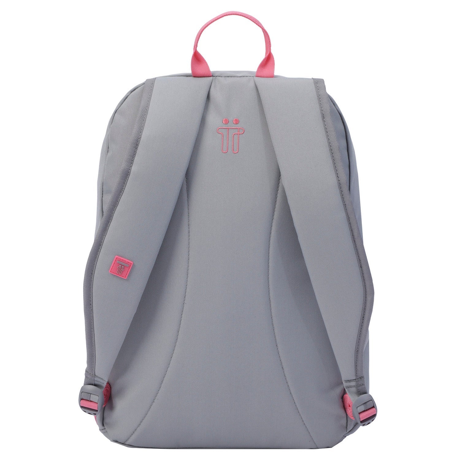Mochila urbana color gris y rosa - Image 19