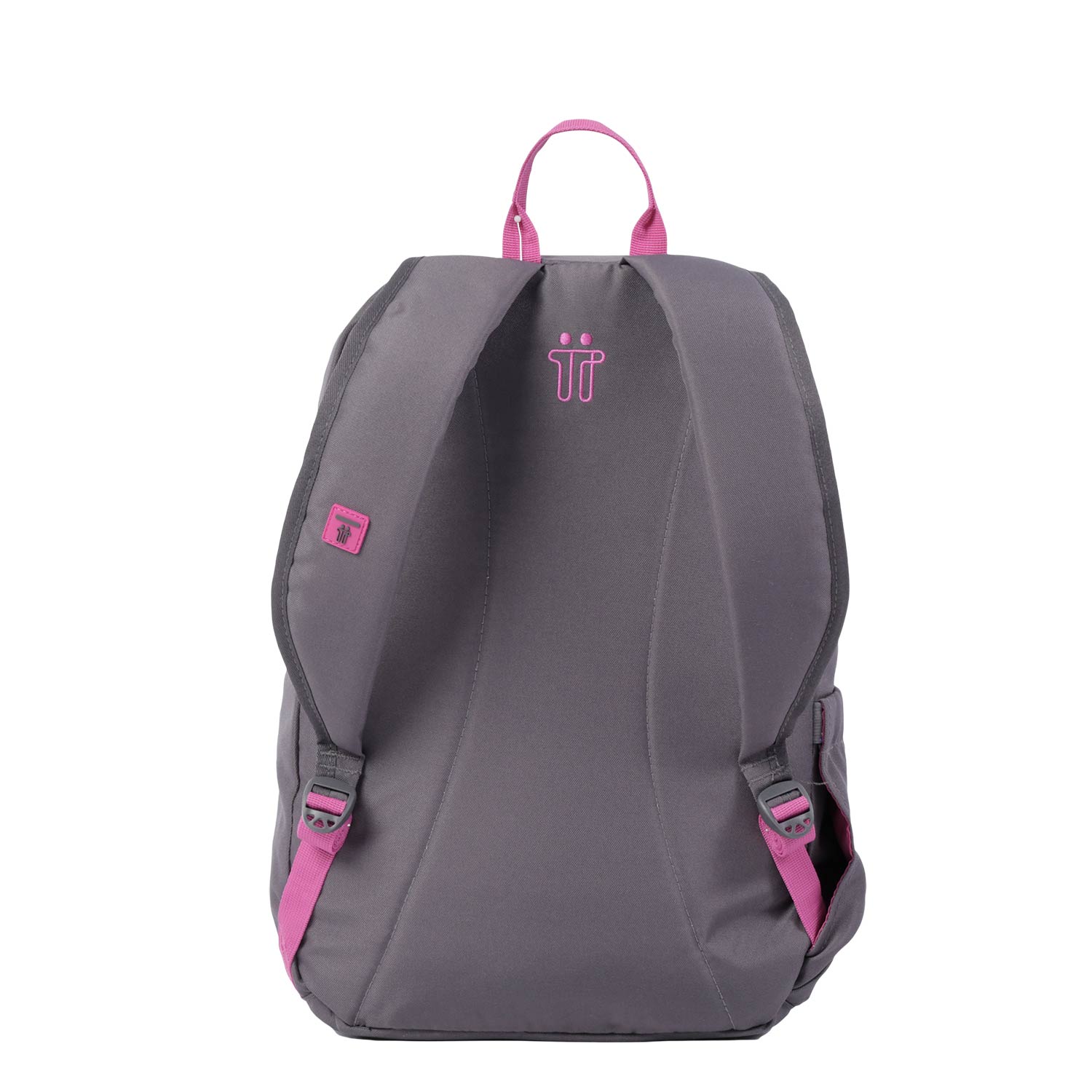Mochila urbana color gris y rosa - Image 29