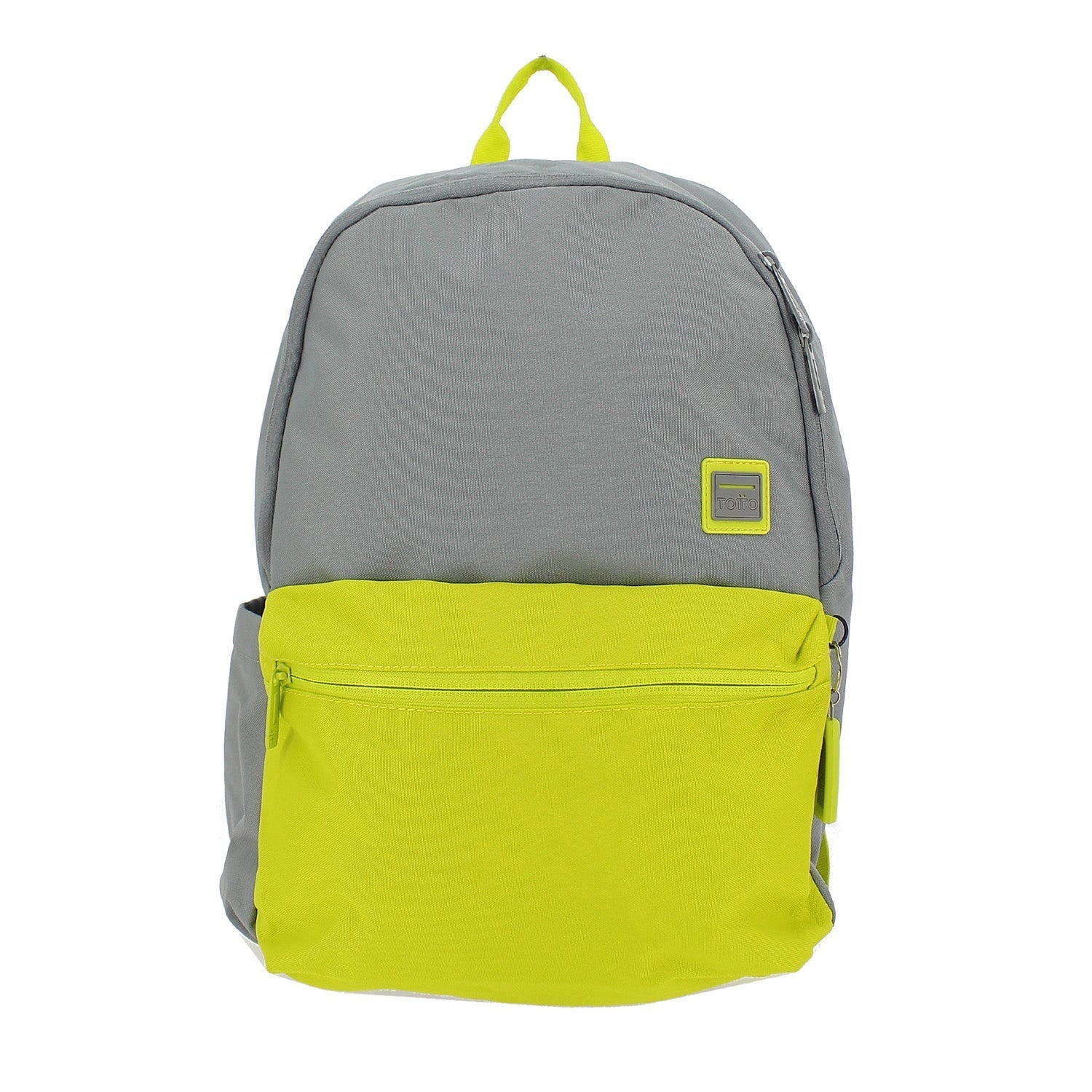 Mochila urbana color gris y rosa - Image 3