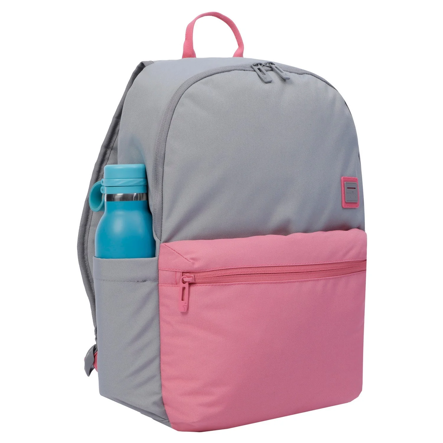 Mochila urbana color gris y rosa - Image 30