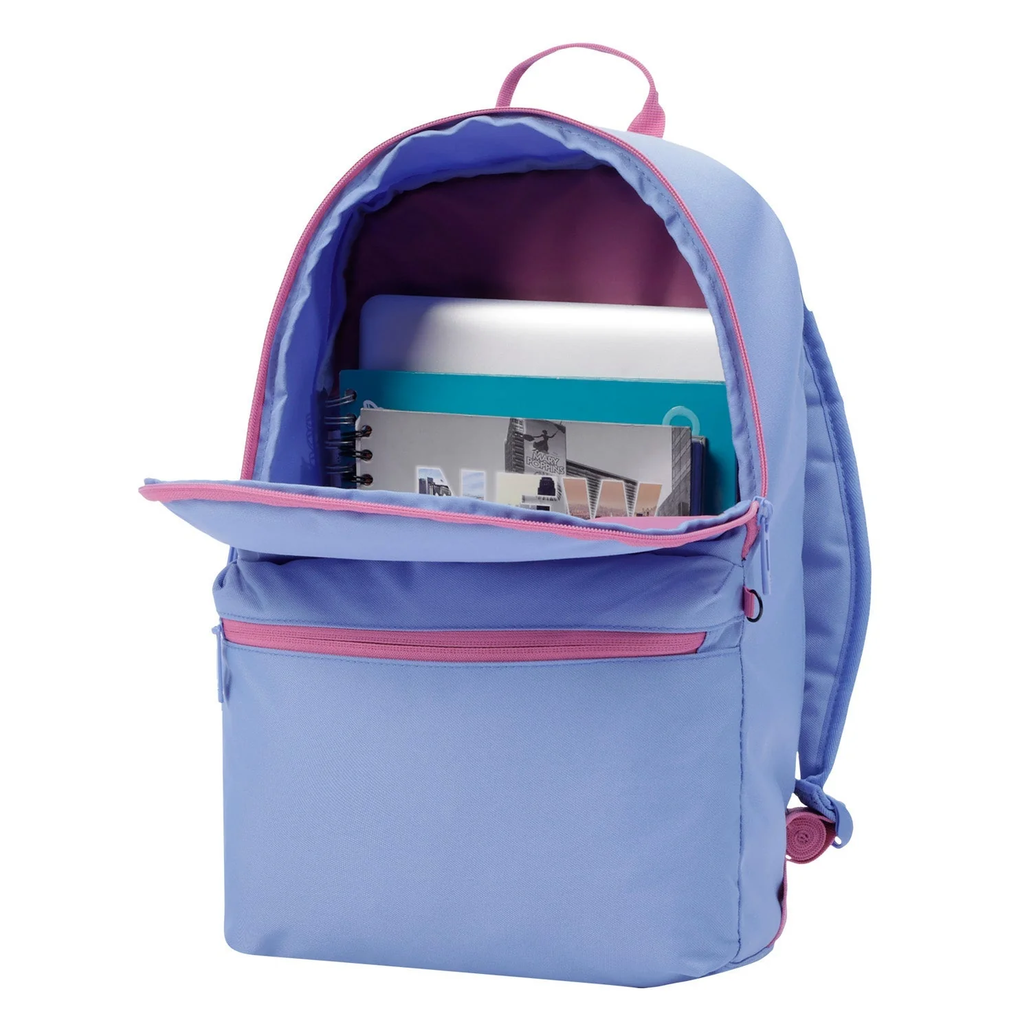Mochila urbana color gris y rosa - Image 33