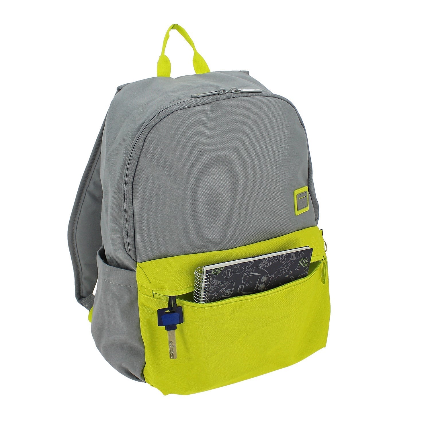 Mochila urbana color gris y rosa - Image 34