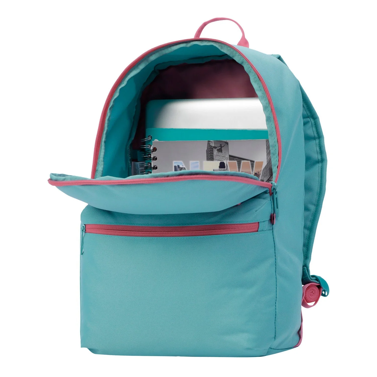 Mochila urbana color gris y rosa - Image 37