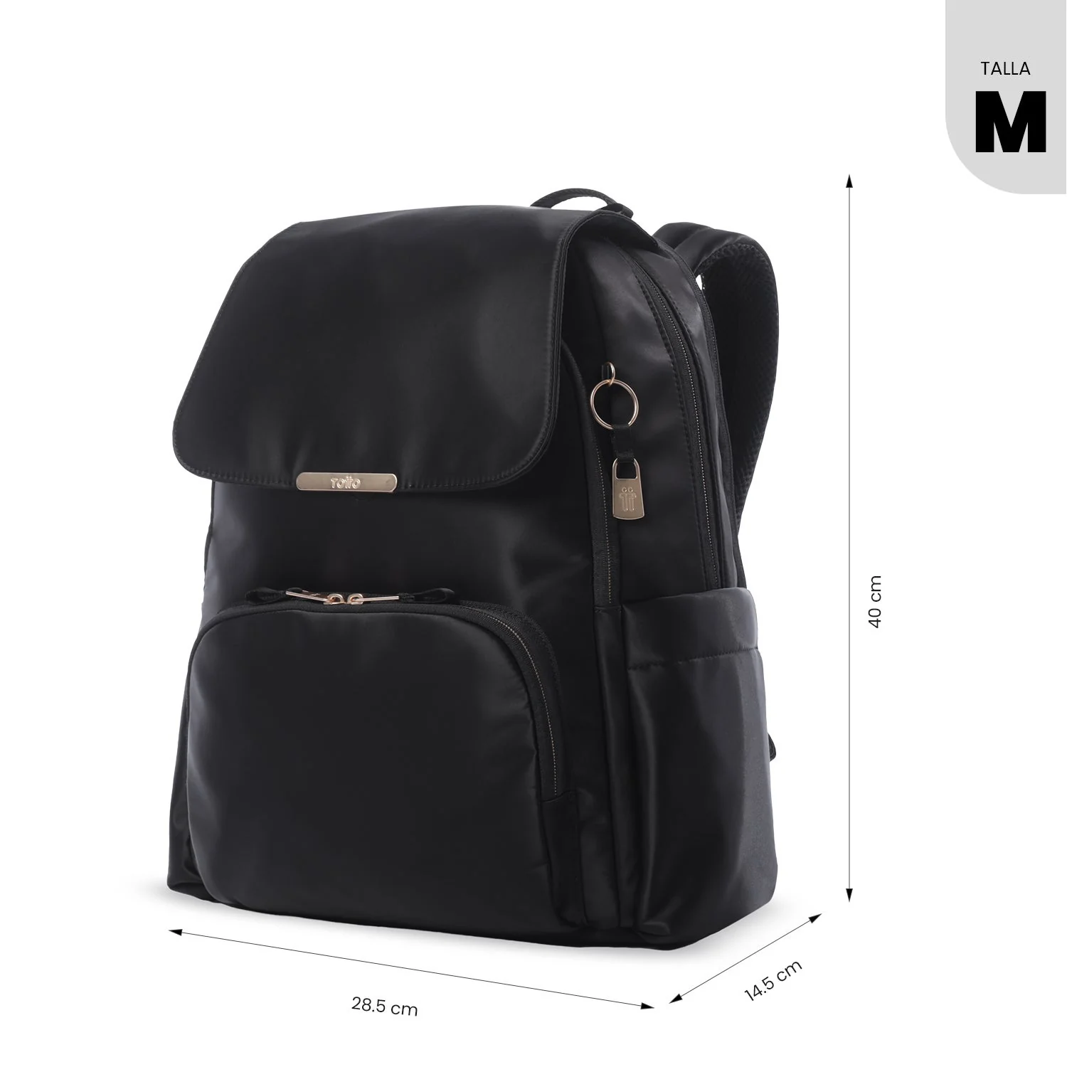 Pack Bel - Black (Mochila + Portameriedas + Botella) - Image 5