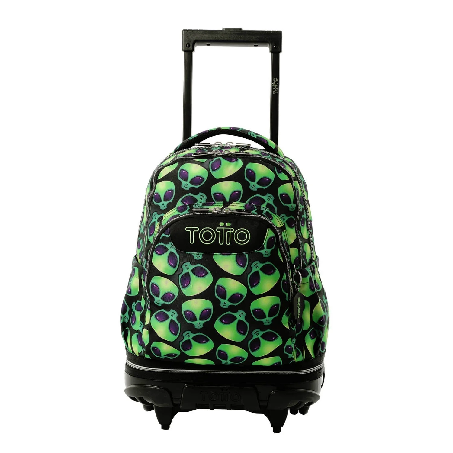 Pack escolar Ali - Mochila con ruedas desmontable + Estuche 3 compartimentos - Image 4