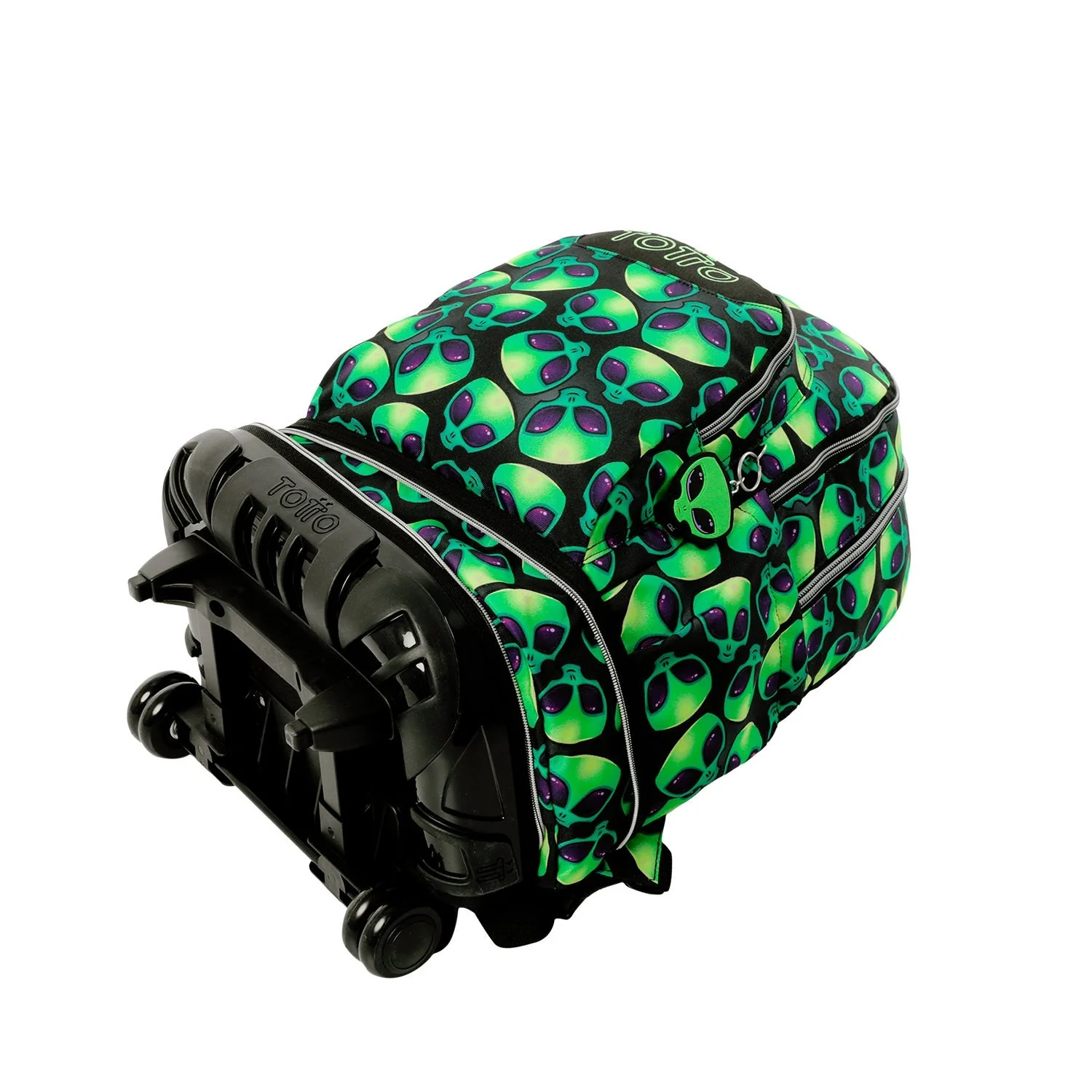 Pack escolar Ali - Mochila con ruedas desmontable + Estuche 3 compartimentos - Image 5