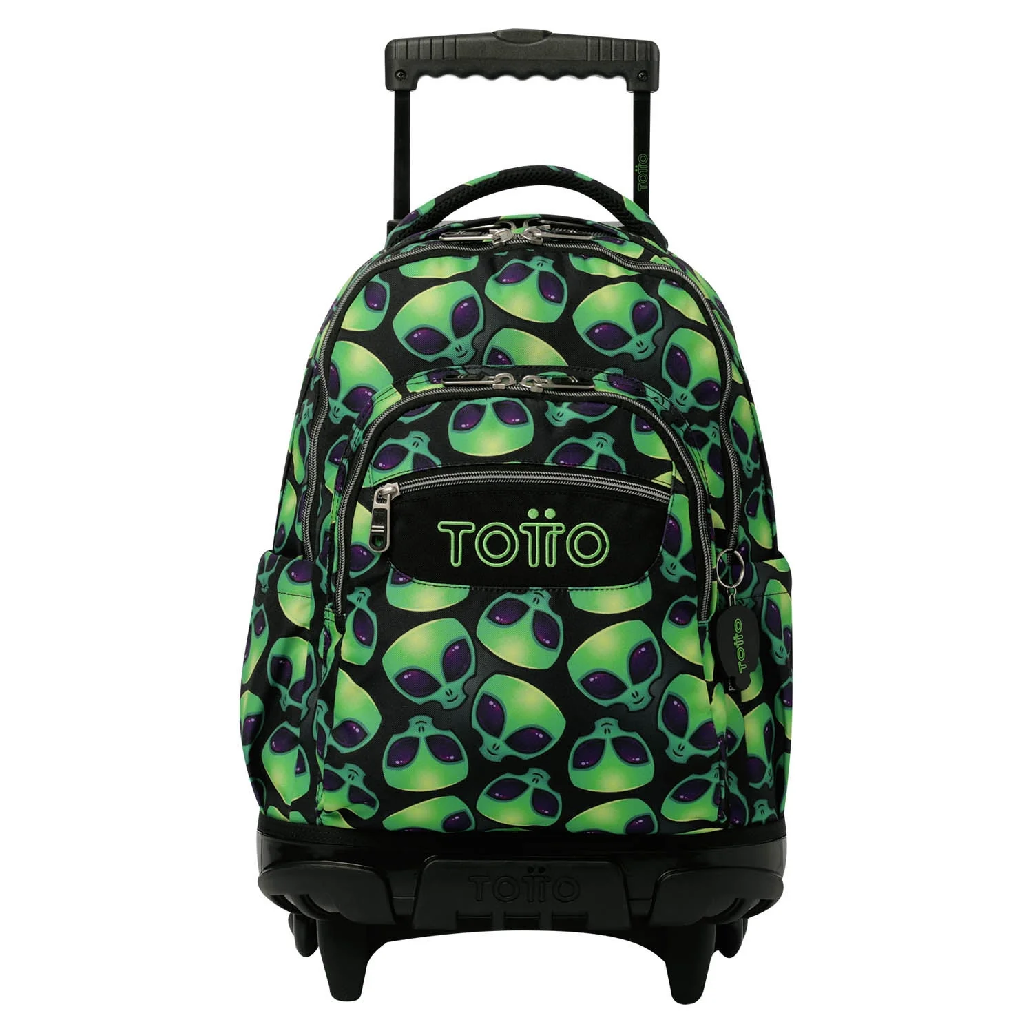 Pack escolar Ali - Mochila con ruedas + Estuche 3 compartimentos - Image 2