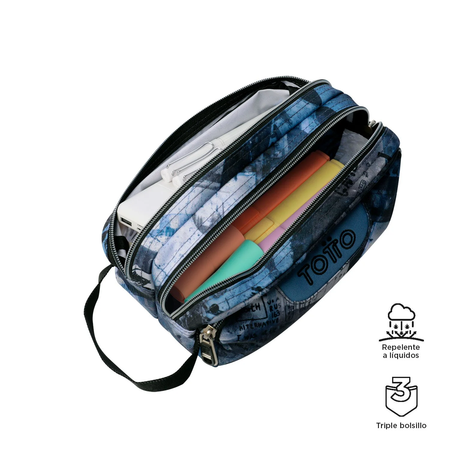 Pack escolar Film - Mochila + Estuche 3 compartimentos - Image 9