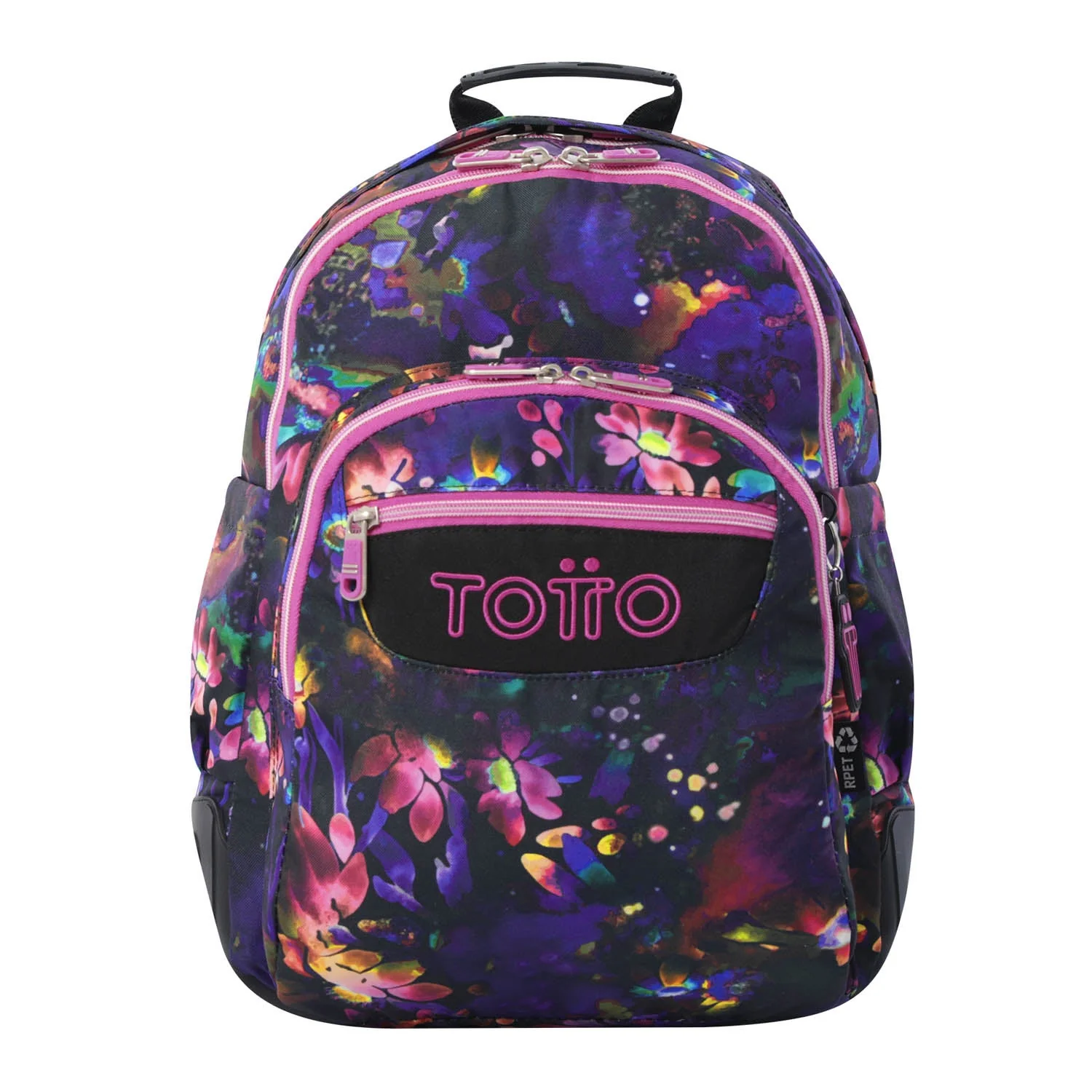 Pack escolar Flower Galaxy - Mochila + Estuche 3 compartimentos - Image 2