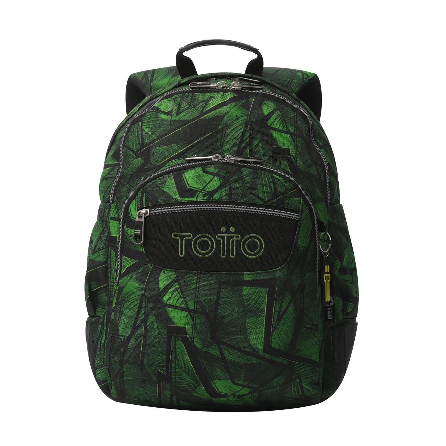 Pack escolar Jhony Jungle - Mochila + Estuche 3 compartimentos - Image 2