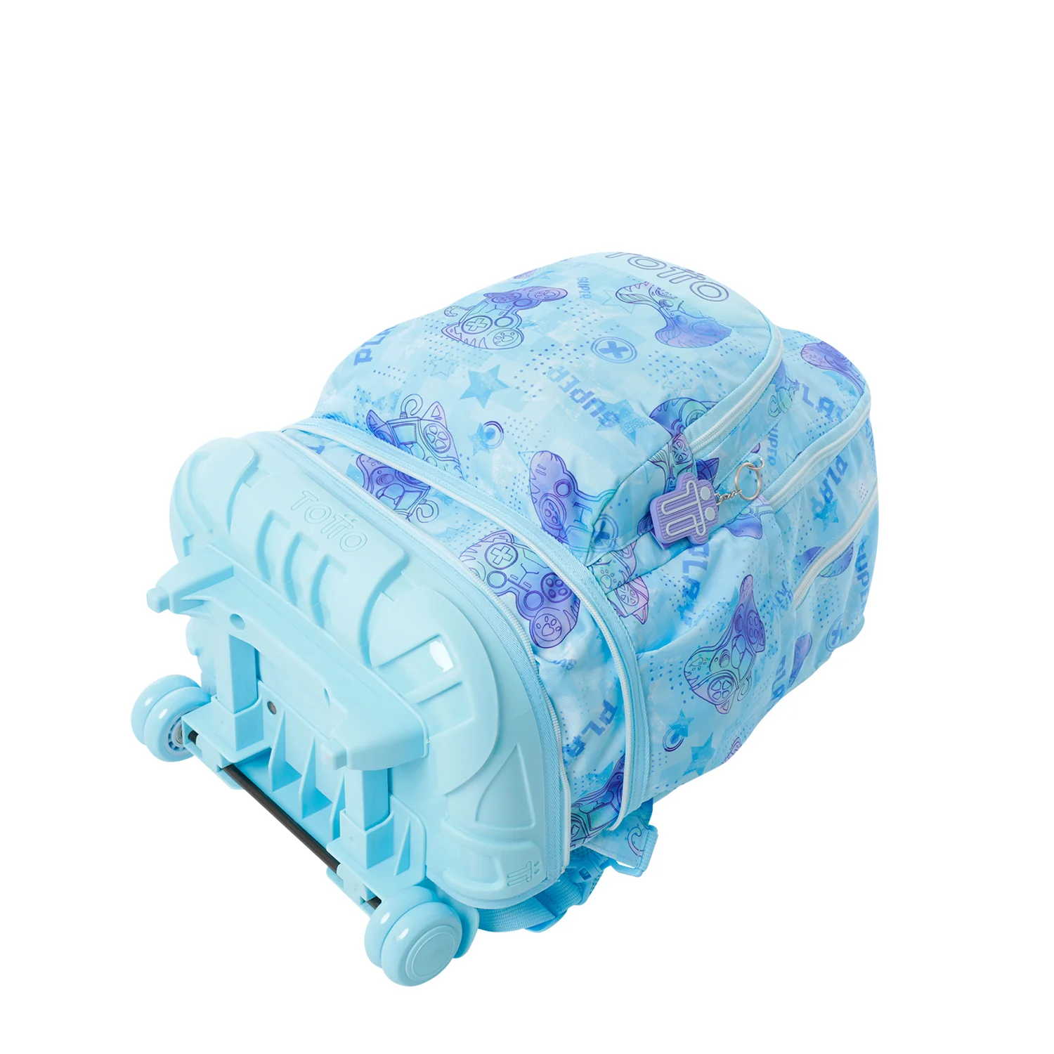 Pack escolar Polar - Mochila con ruedas desmontable + Estuche 3 compartimentos - Image 12