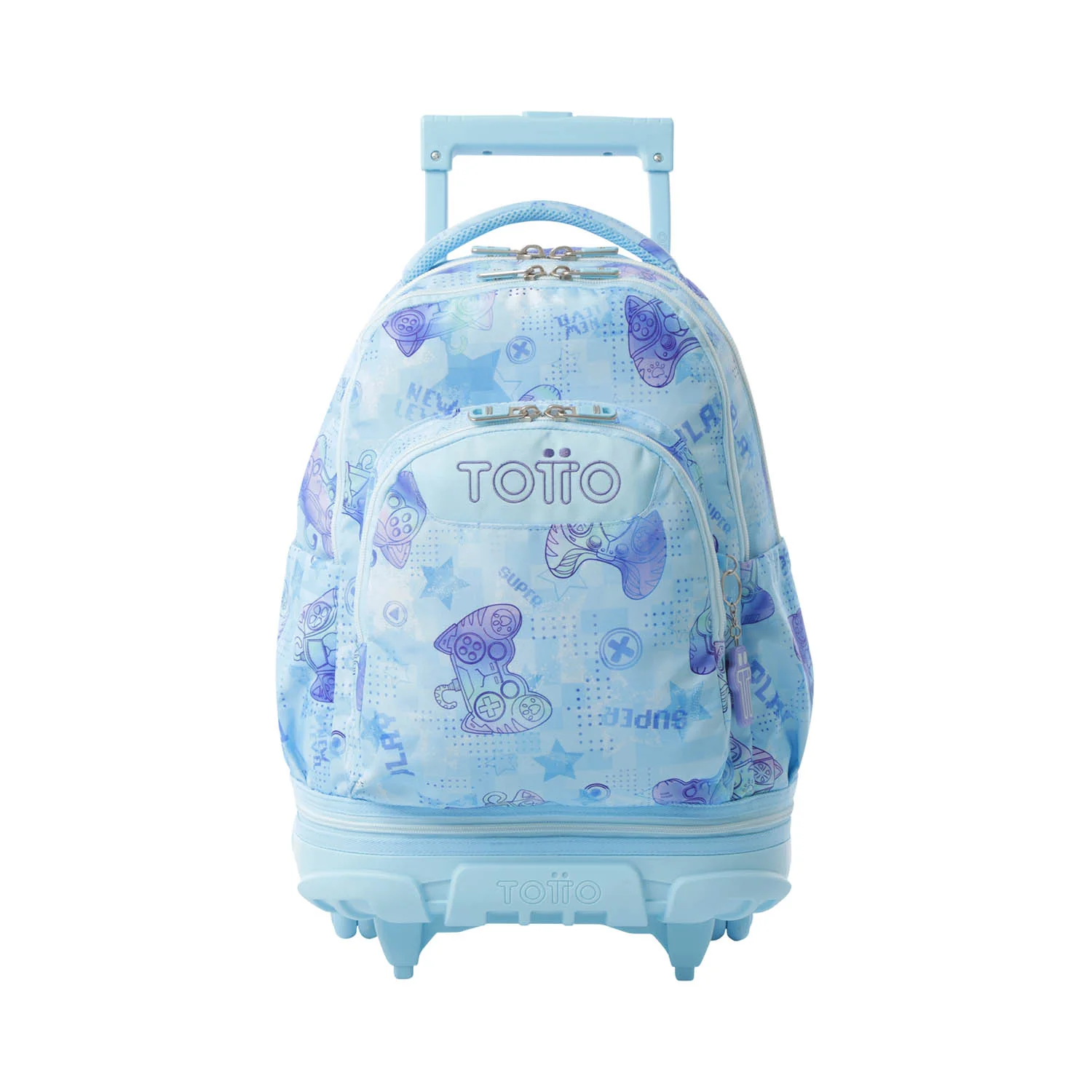Pack escolar Polar - Mochila con ruedas desmontable + Estuche 3 compartimentos - Image 5