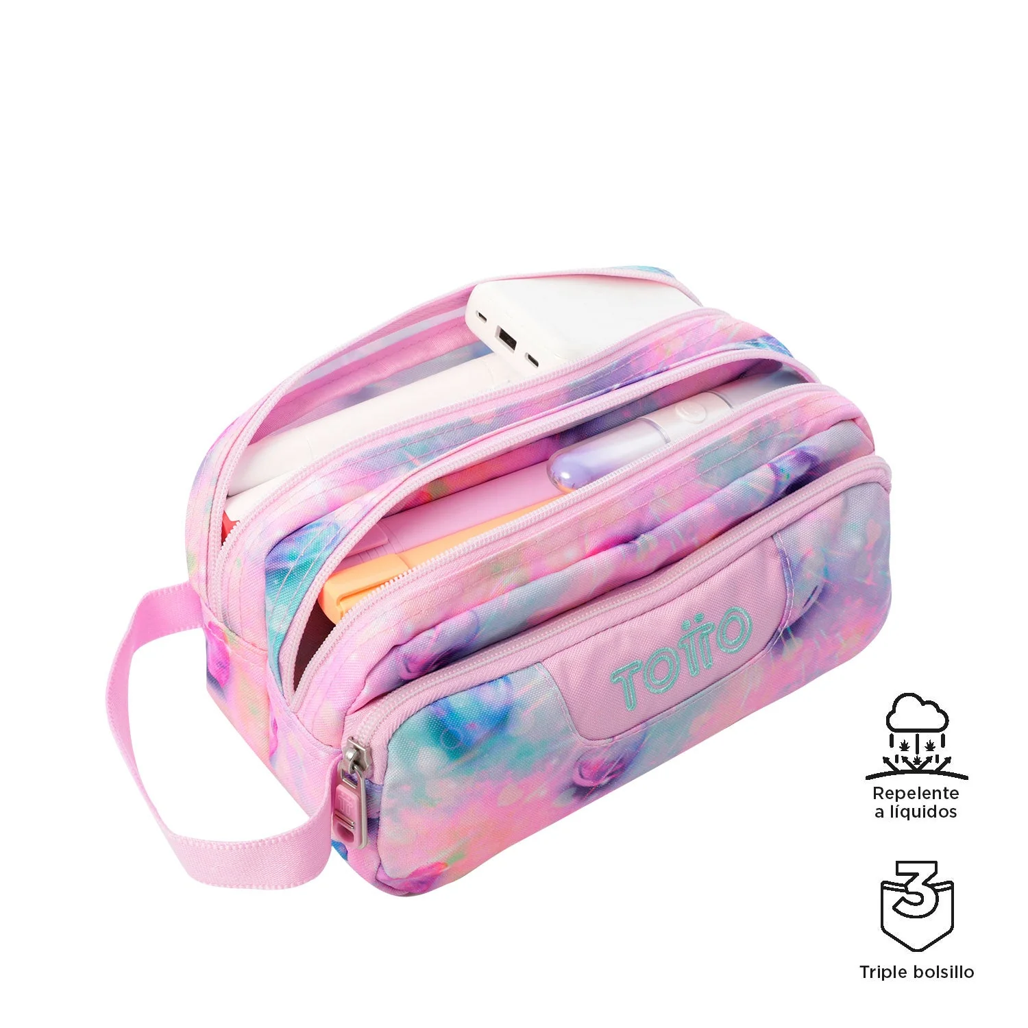 Pack escolar Shiny Heart - Mochila + Estuche 3 compartimentos - Image 9